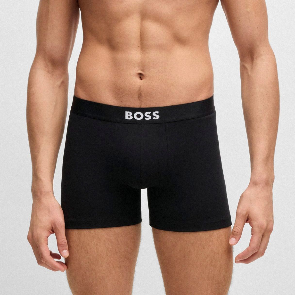 Caleçon Boss One Brief Hommes (Lot de 3)