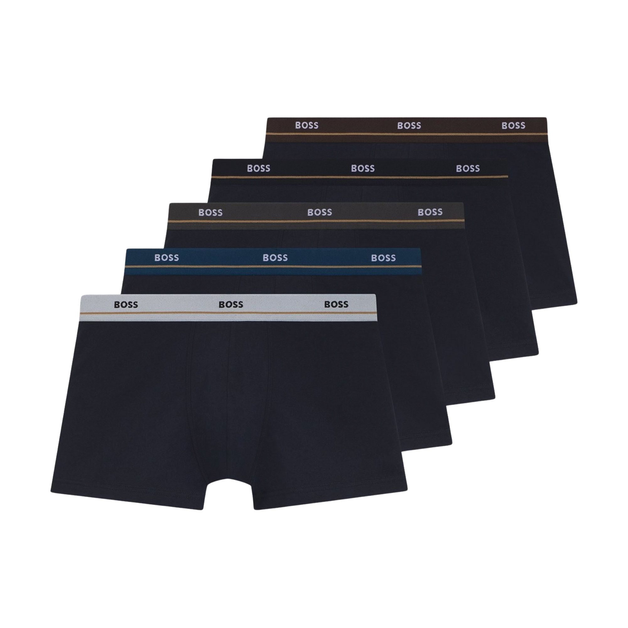 Boss Essential Trunk Boxershorts Herren (5-Pack)