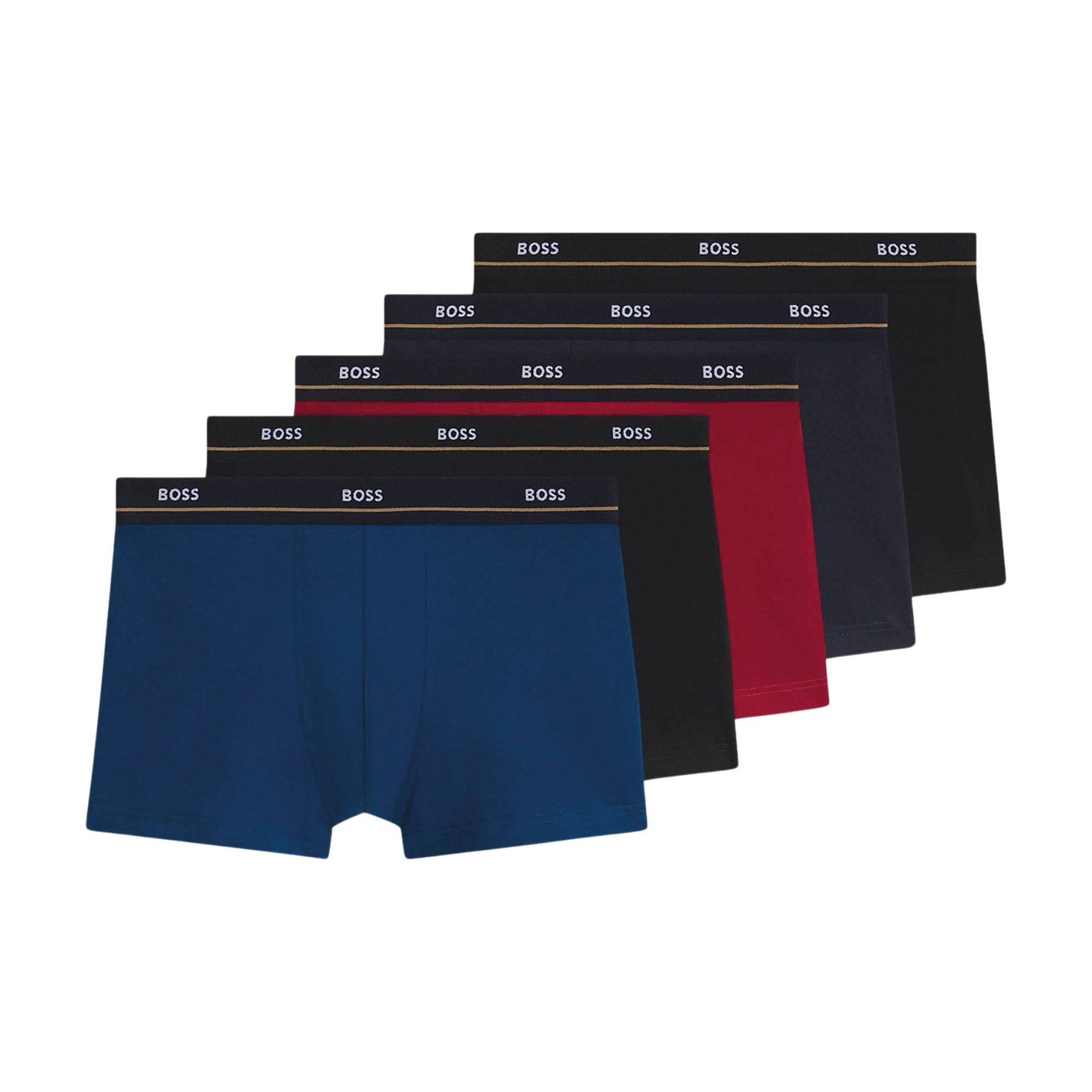 Boss Essential Trunk Boxershorts Herren (5-Pack)