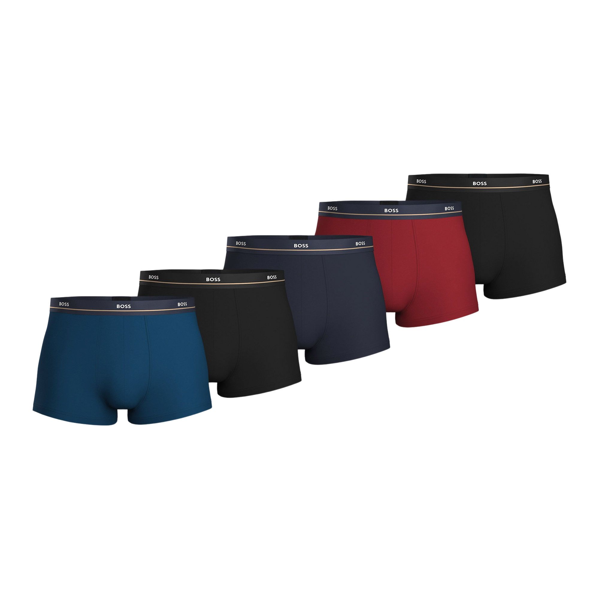 Boss Essential Trunk Boxershorts Herren (5-Pack)