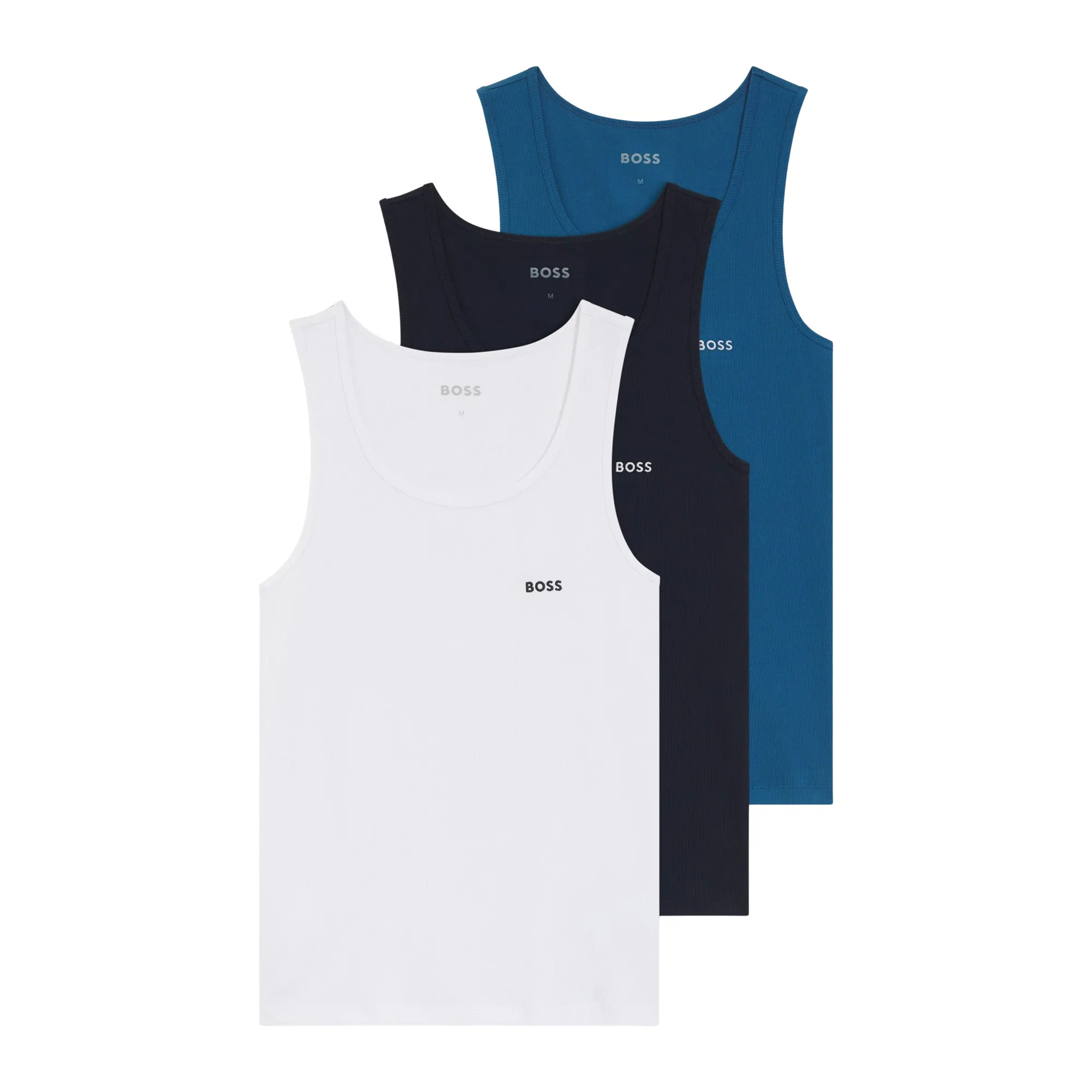 Boss Tanktop Rib Classic (3-pack) Heren