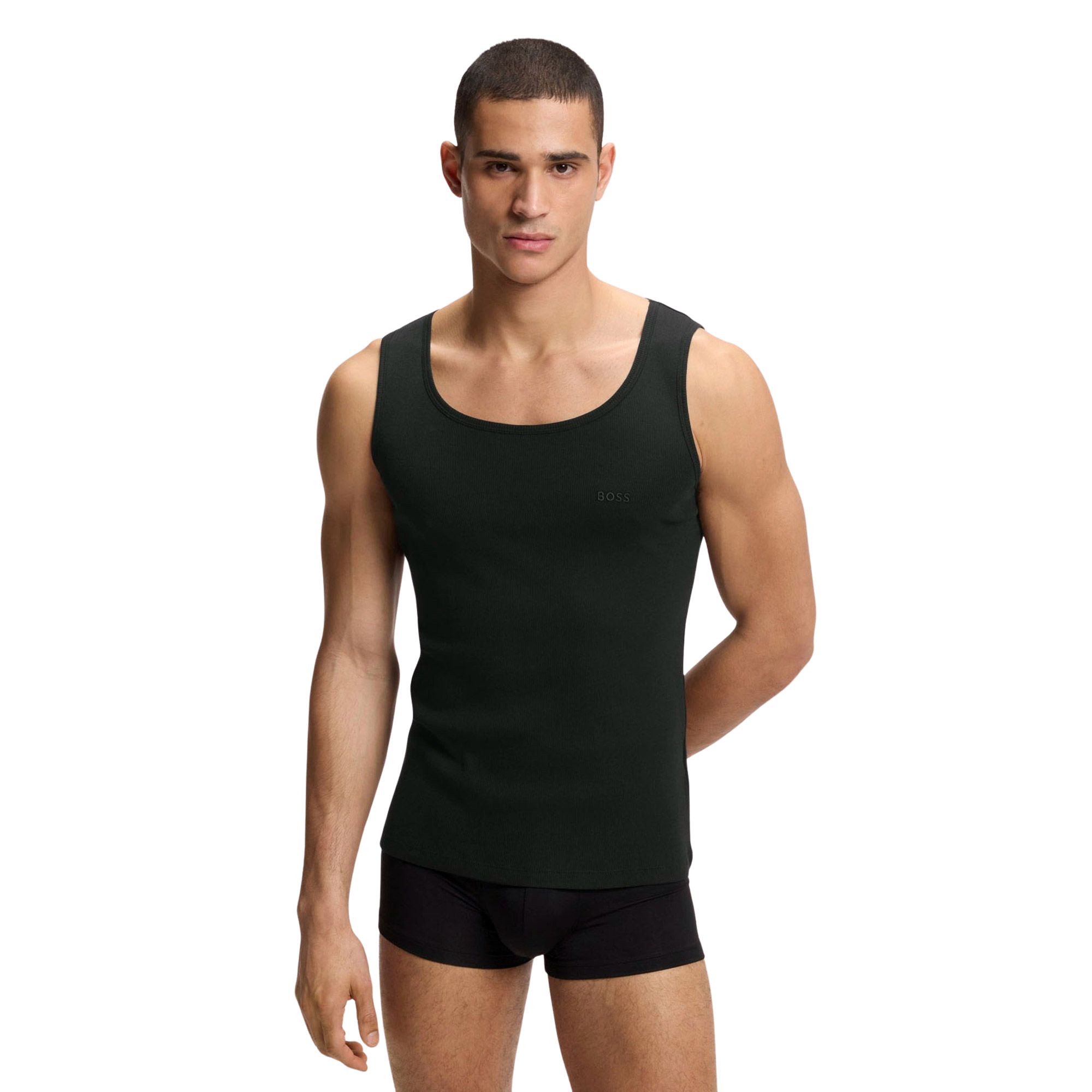 Boss Tanktop Rib Classic (3-pack) Heren