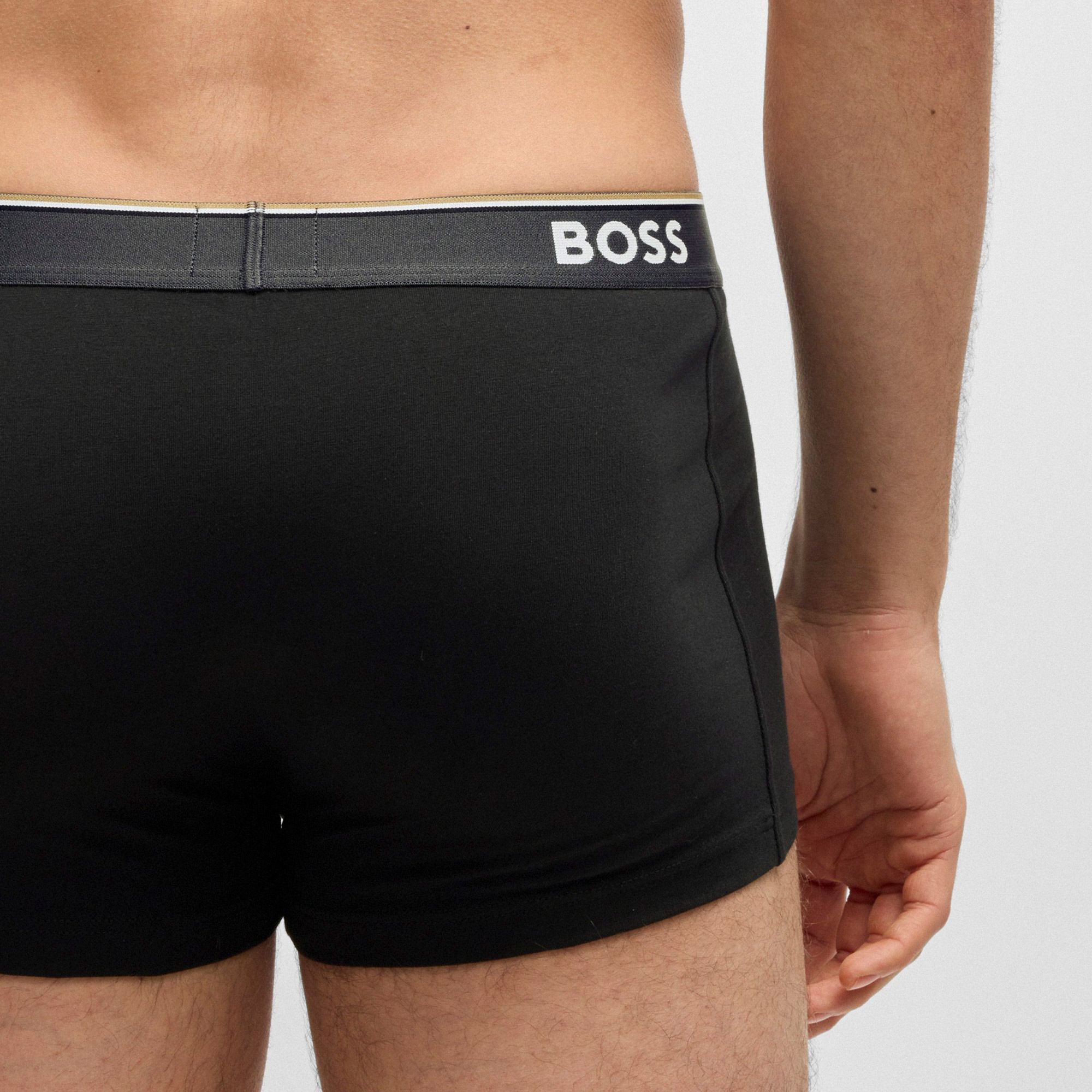 Caleçon Boss Power Trunk Homme (lot de 3)