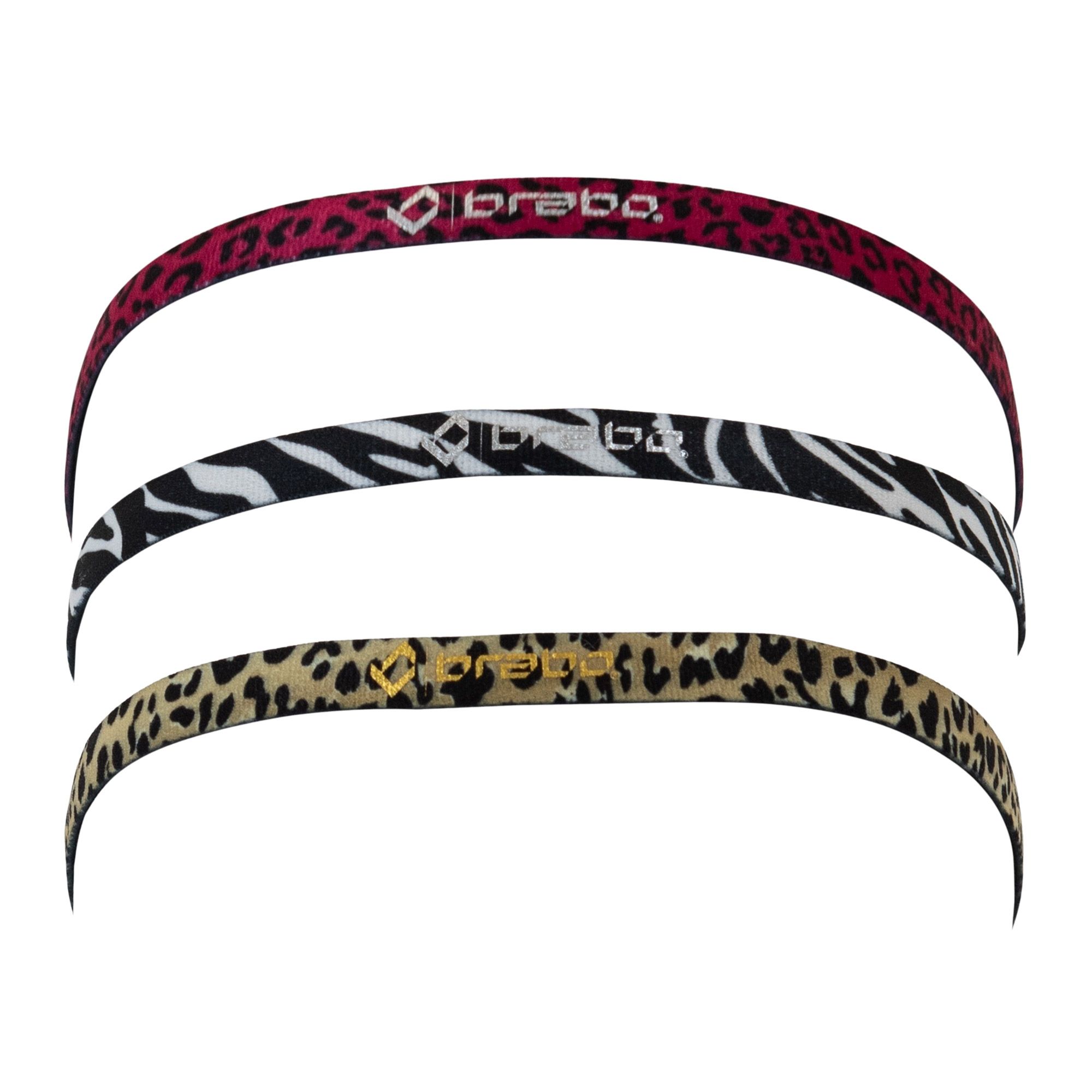 Brabo Sublimation Haarelastieken (3-pack)