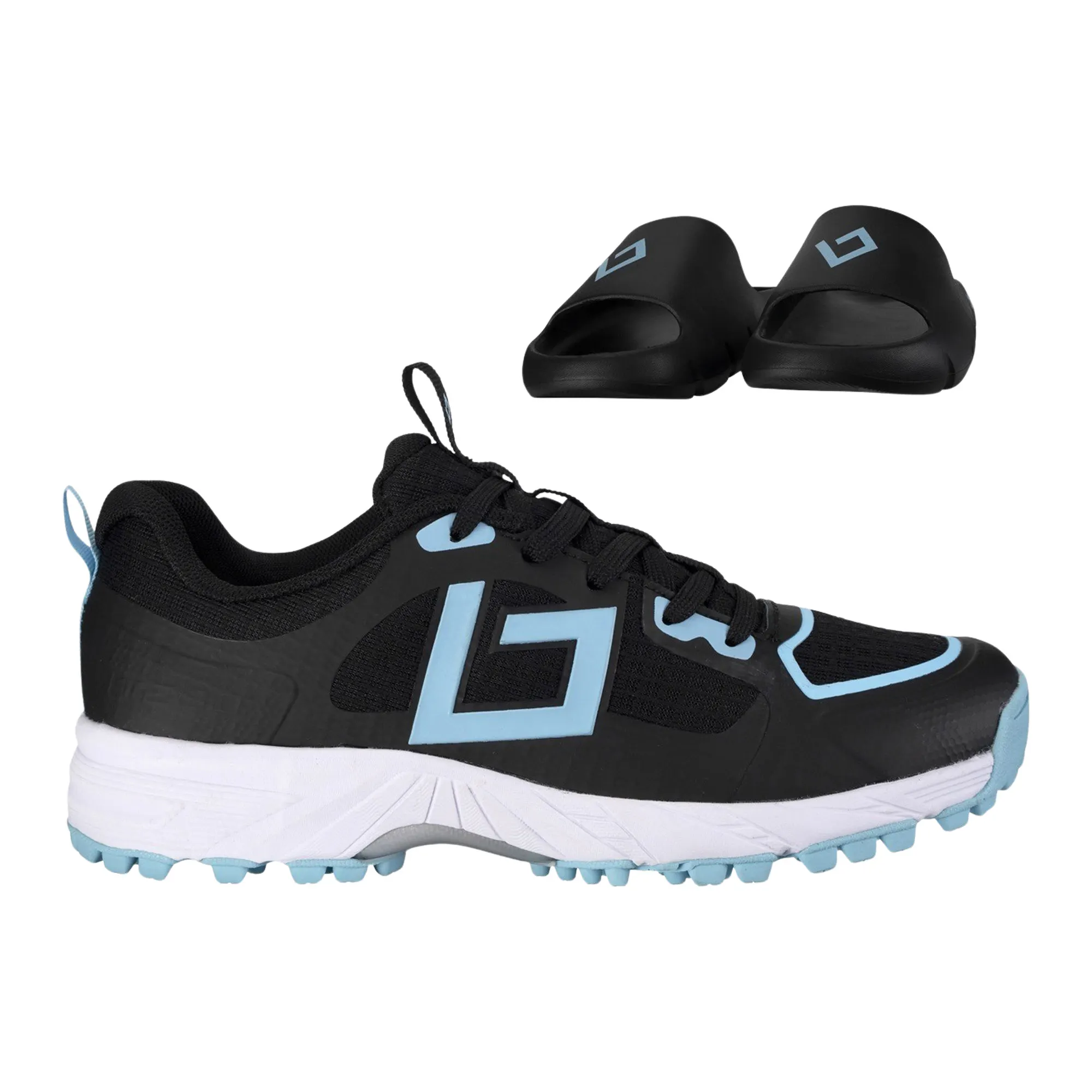 Chaussures de hockey + claquettes Brabo Tribute Enfants