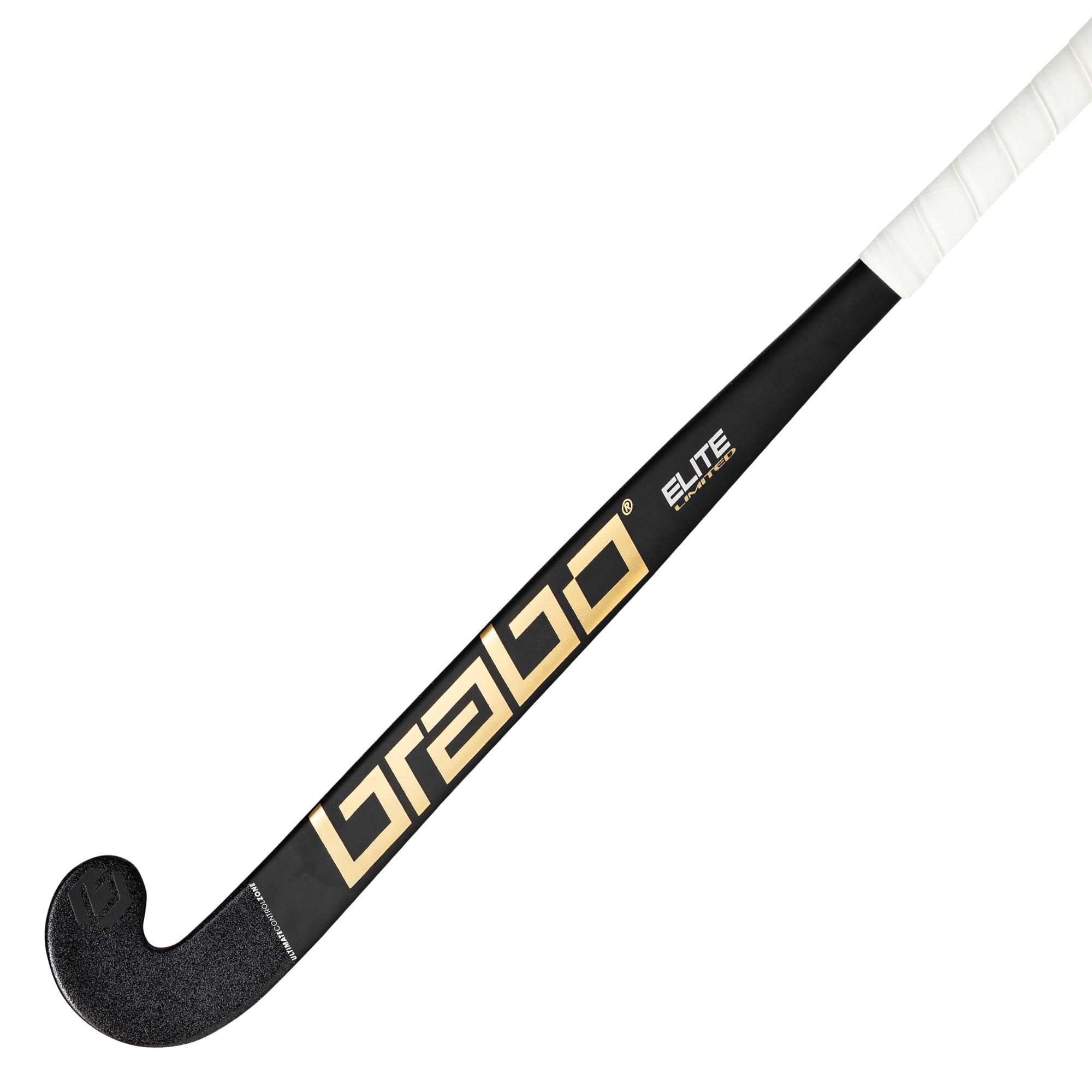 Crosse de hockey Brabo Elite WTB LTD 24K Gold LB Adulte
