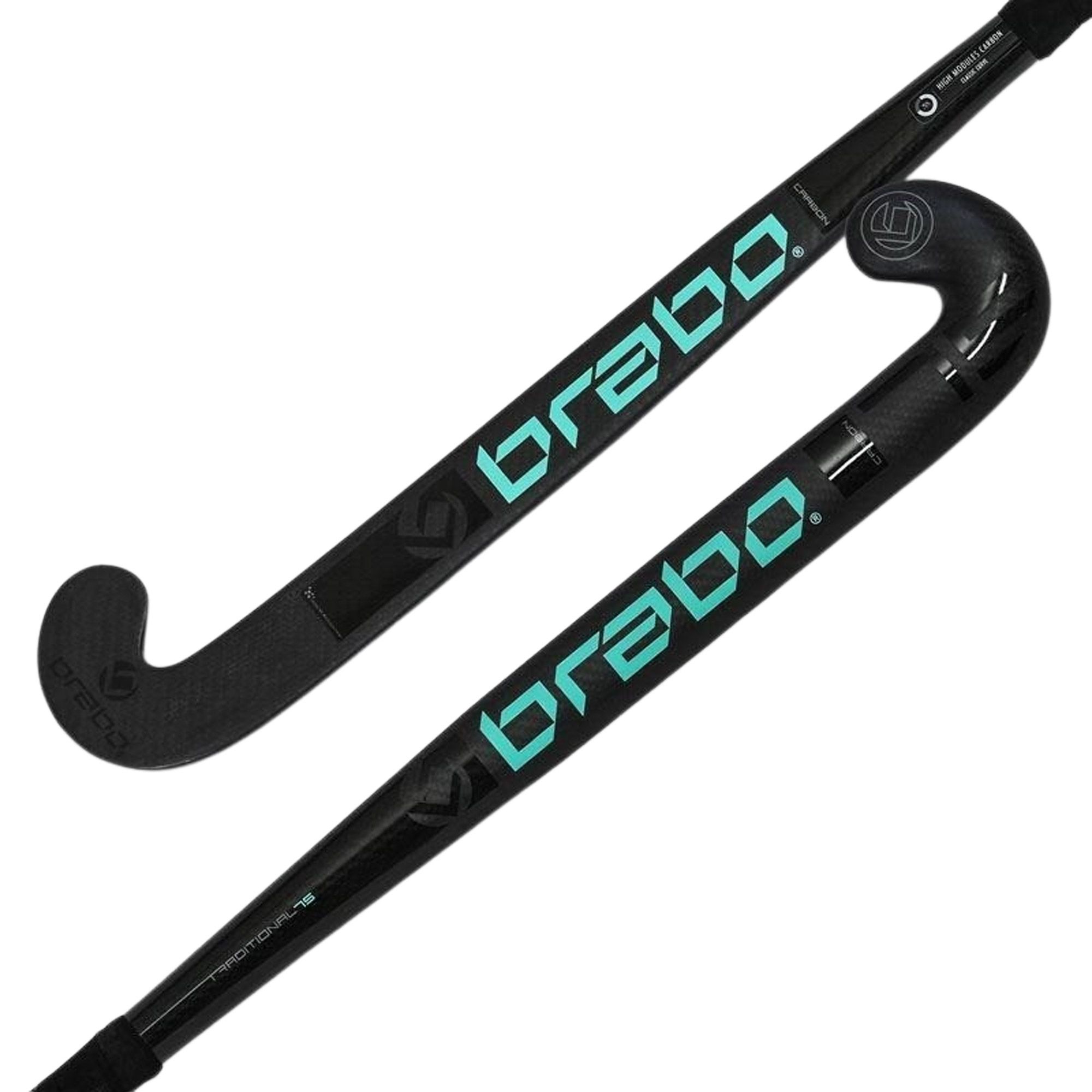 Crosse de hockey Brabo IT Traditional Carbon 75 LB Indoor Adulte