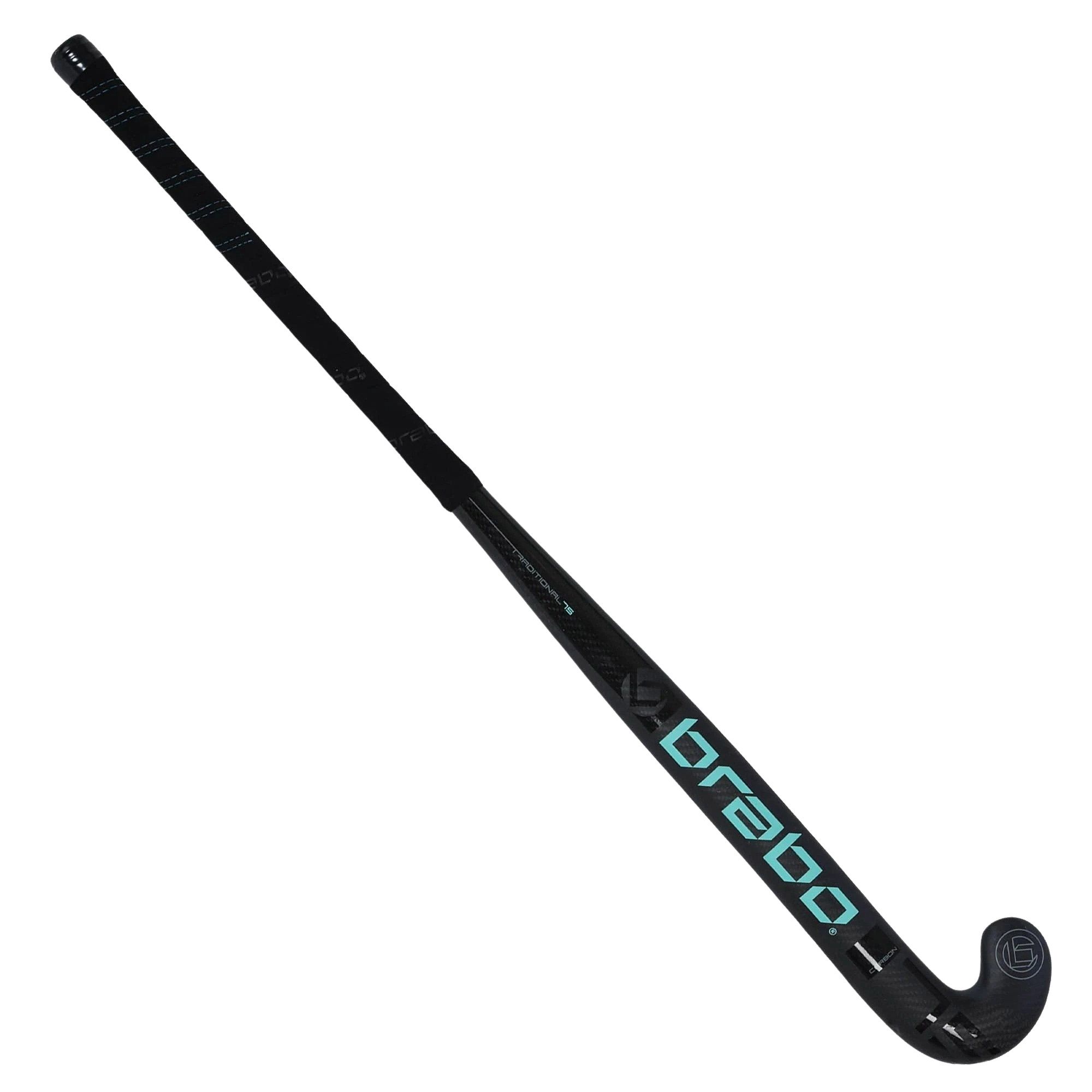 Crosse de hockey Brabo IT Traditional Carbon 75 LB Indoor Adulte