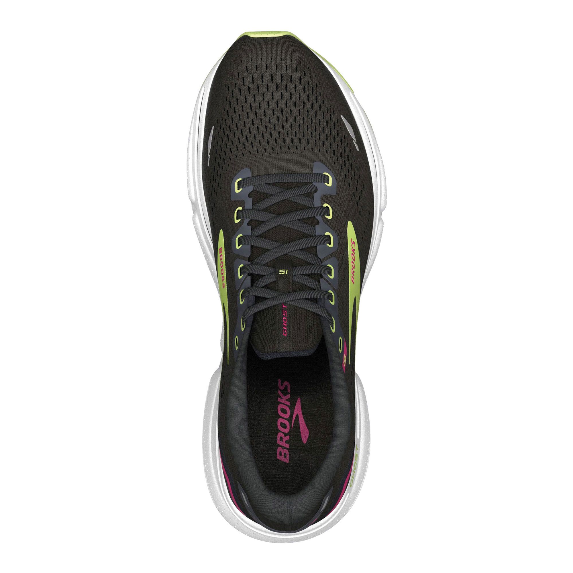 Brooks Glycerin Gts 20 Sneakers voor dames, zwart, 39 EU Smal