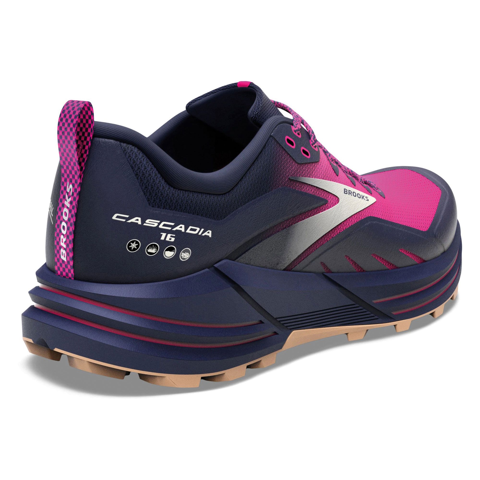 Brooks Cascadia 16 Trailrunning Schoenen Dames