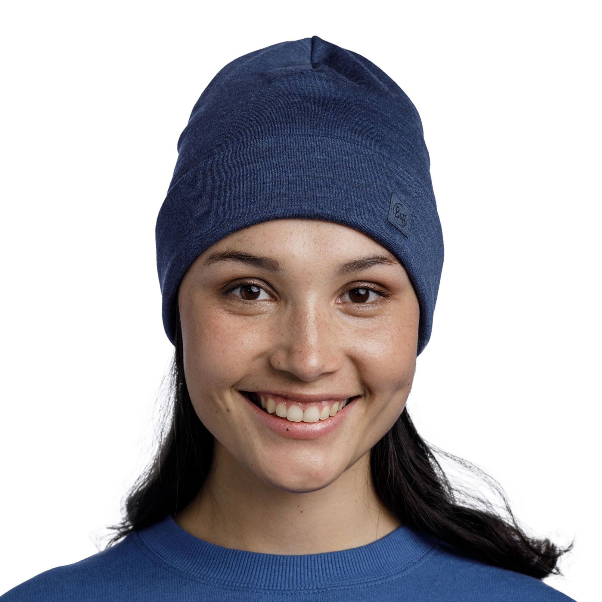 Buff Heavyweight Merino Beanie Senior