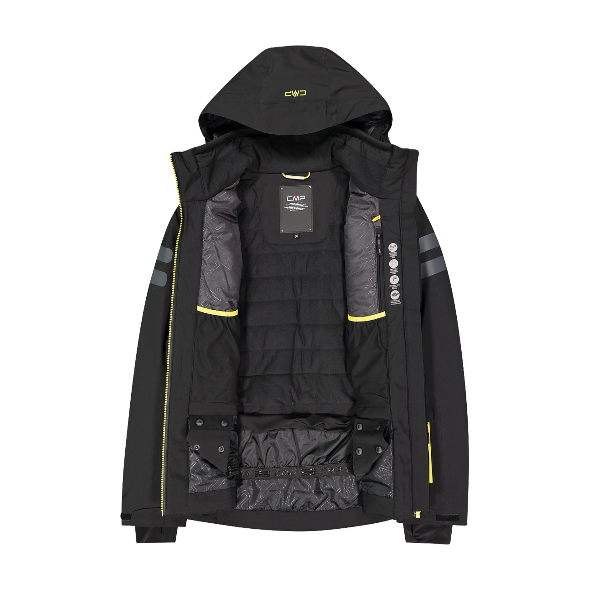 CMP Jungen Skijacke Twill - Wasserdicht & Atmungsaktiv Mit Clima Protect