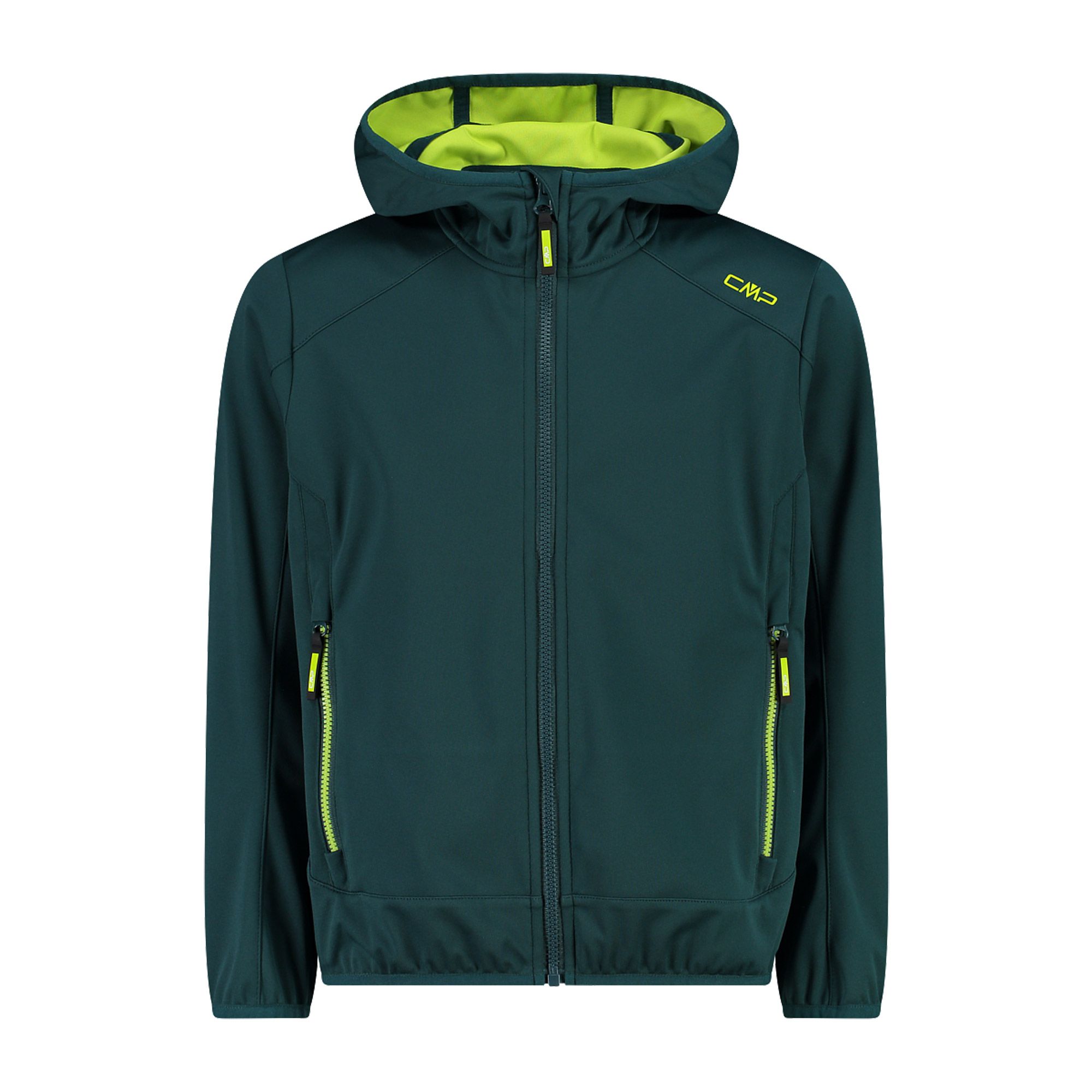 CMP Veste Légère Softshell Pour Enfants à Capuche Fixe