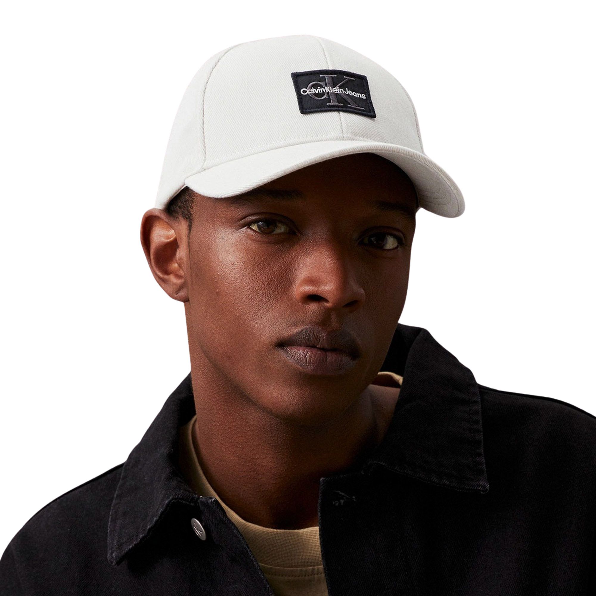 Calvin Klein Mono Logo Patch Cap Heren
