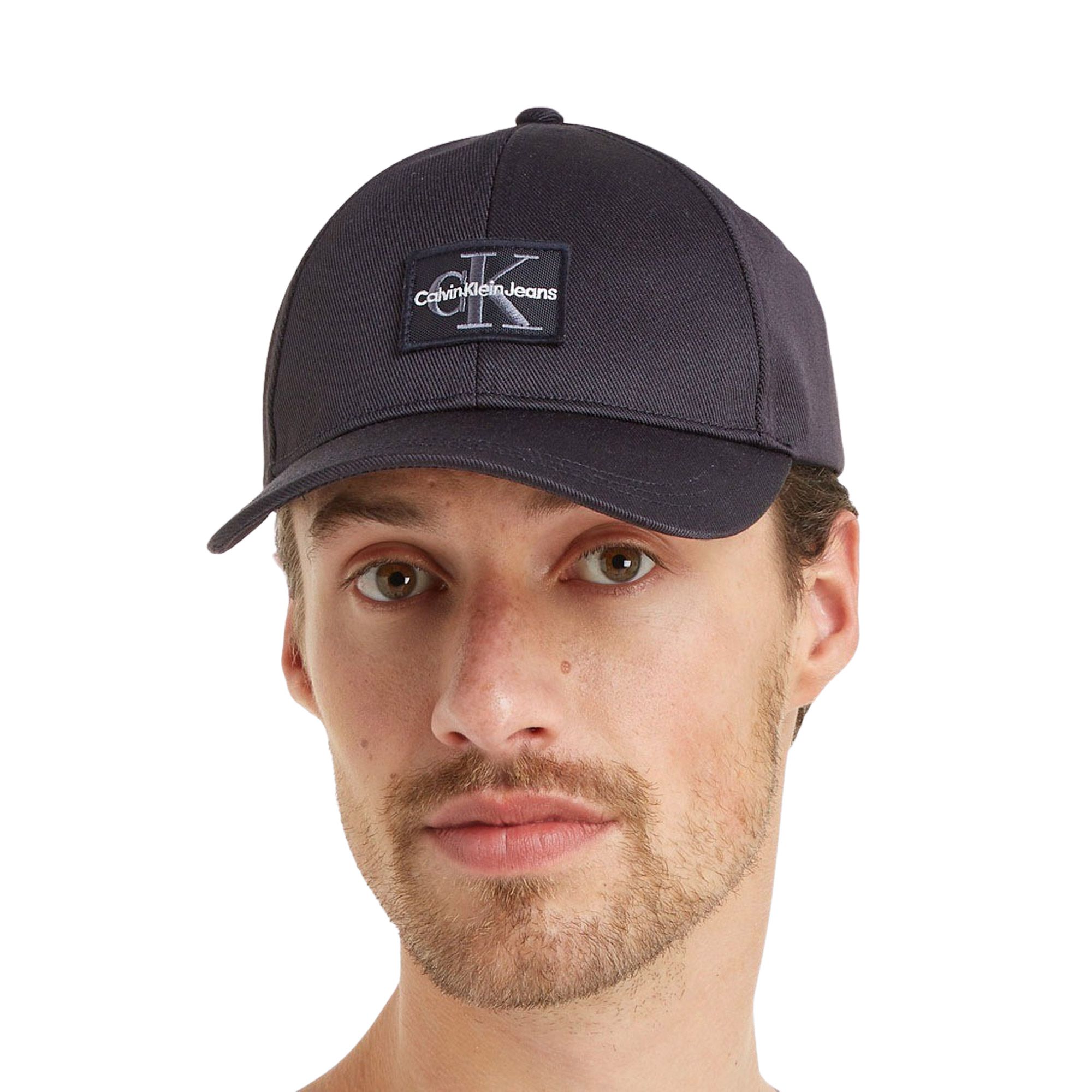 Calvin Klein Mono Logo Patch Cap Heren