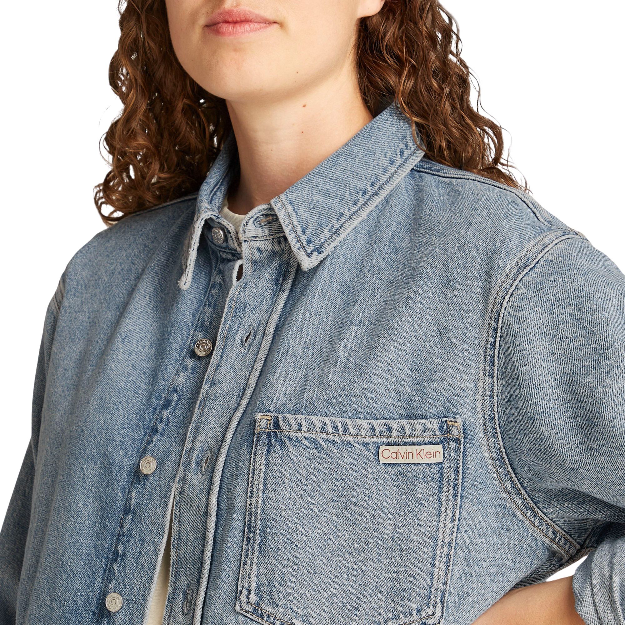 Blouse Calvin Klein Dad Denim Femmes