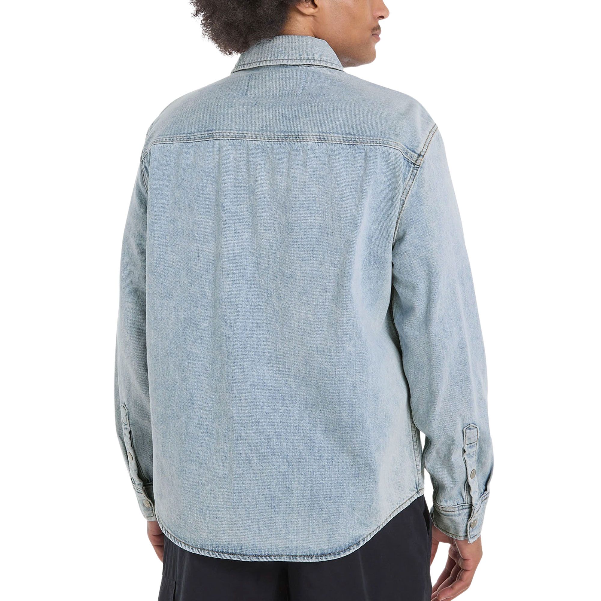 Calvin Klein Linear Denim Overhemd Heren
