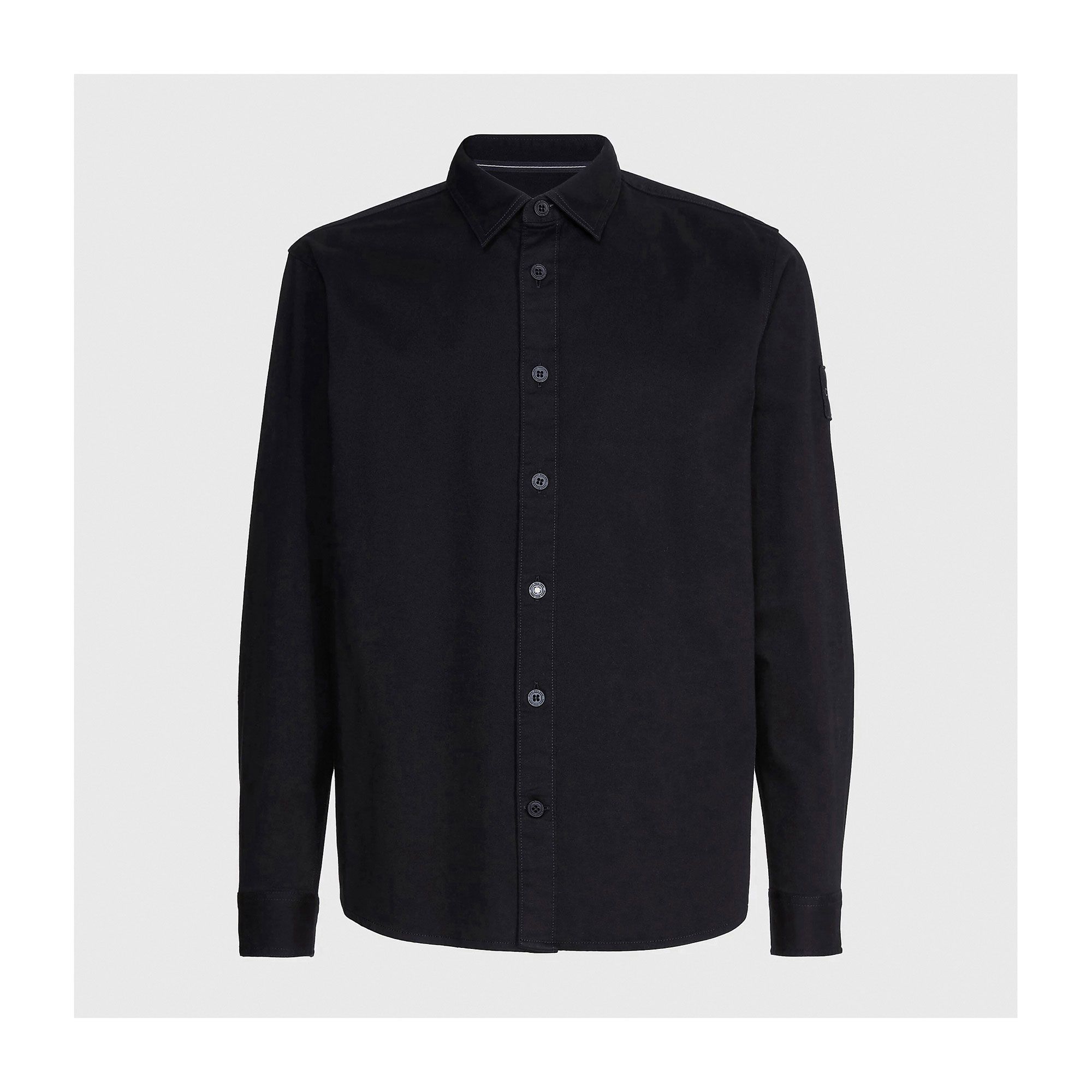 Calvin Klein Monologo Badge Relaxed Overhemd Heren