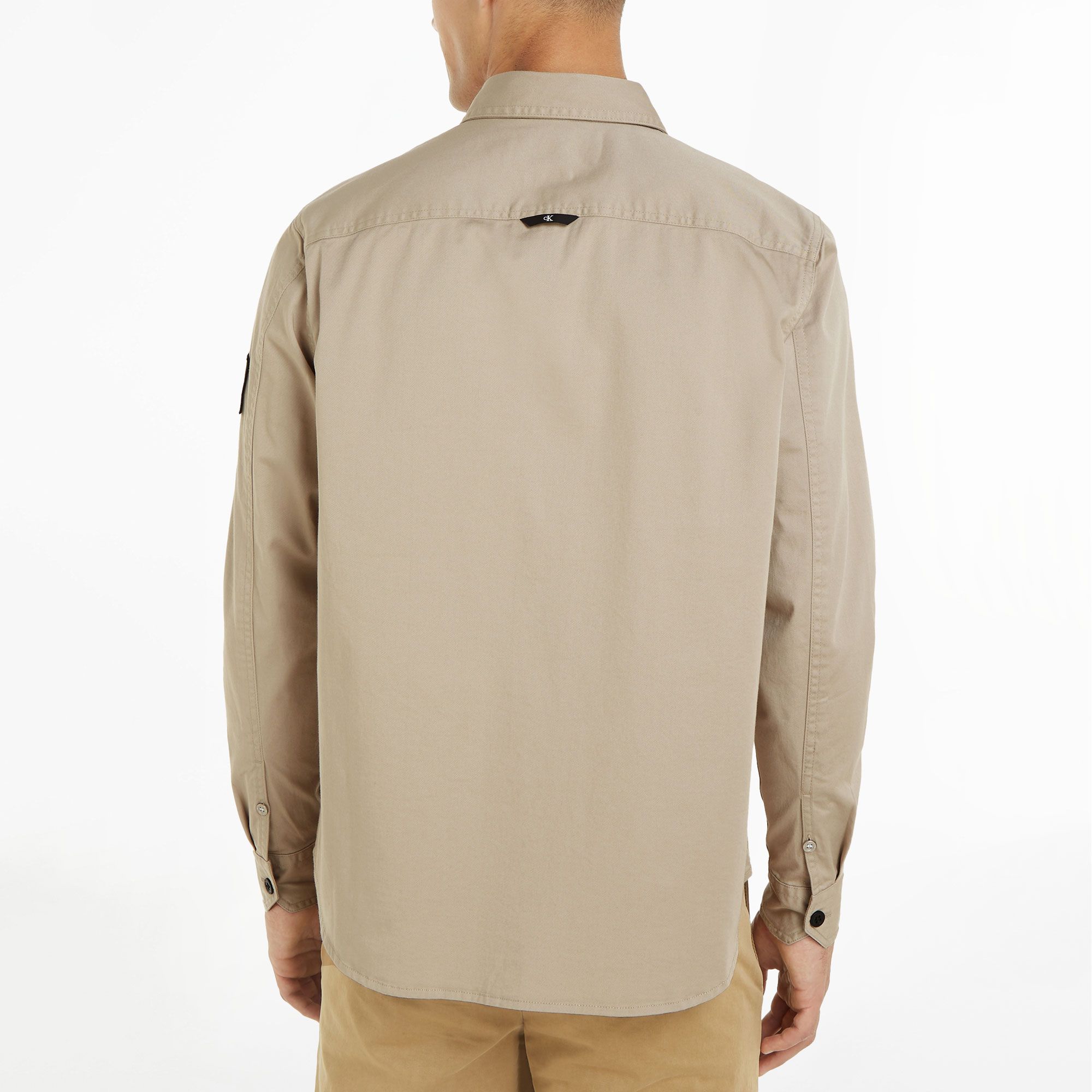 Chemise casual Calvin Klein Monologo Badge Relaxed 