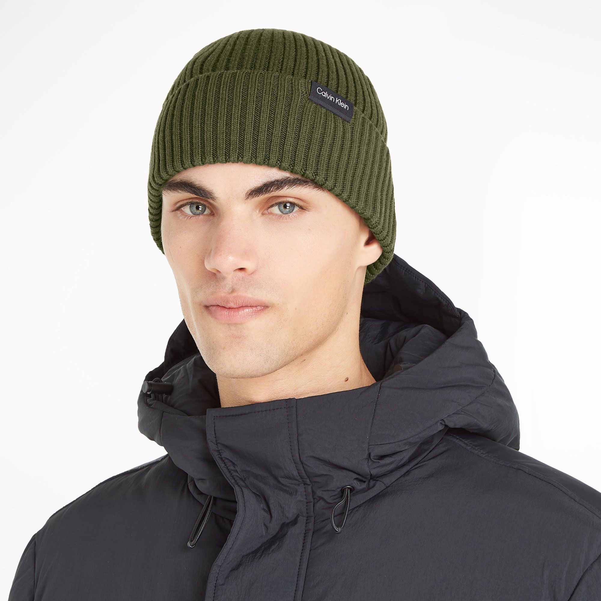 Bonnet Calvin Klein Classic Cotton Rib