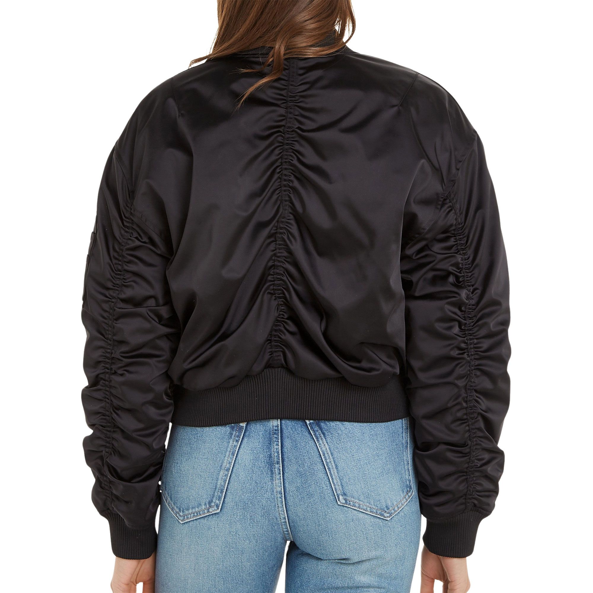 Calvin Klein Satin Bomberjas Dames
