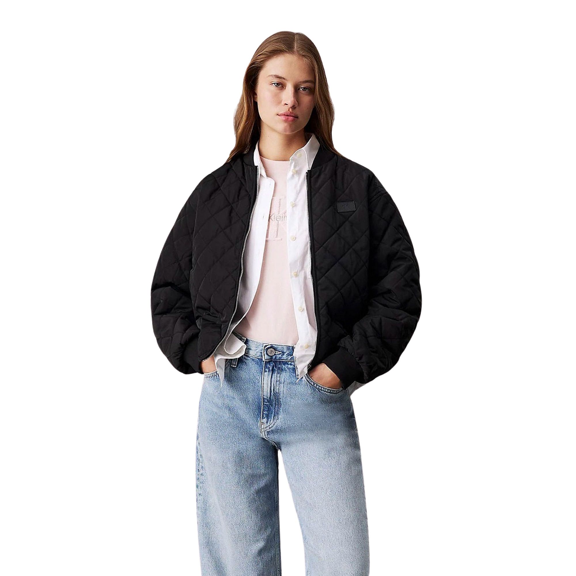 Calvin Klein Lightweight Quilted Bomber Jacket Women