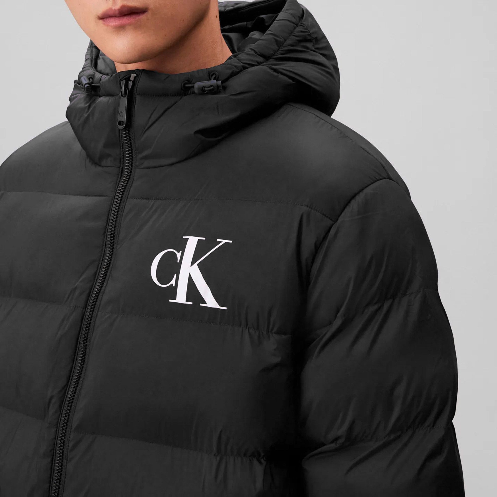 Calvin Klein Monogram Puffer Winterjas Heren