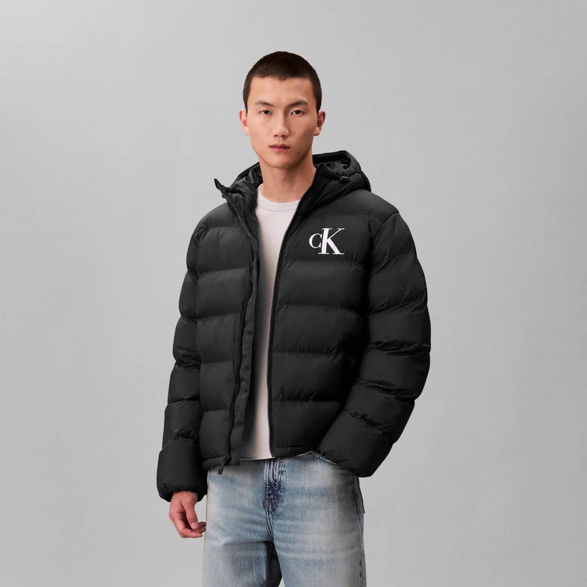 Calvin Klein Monogram Puffer Winterjas Heren