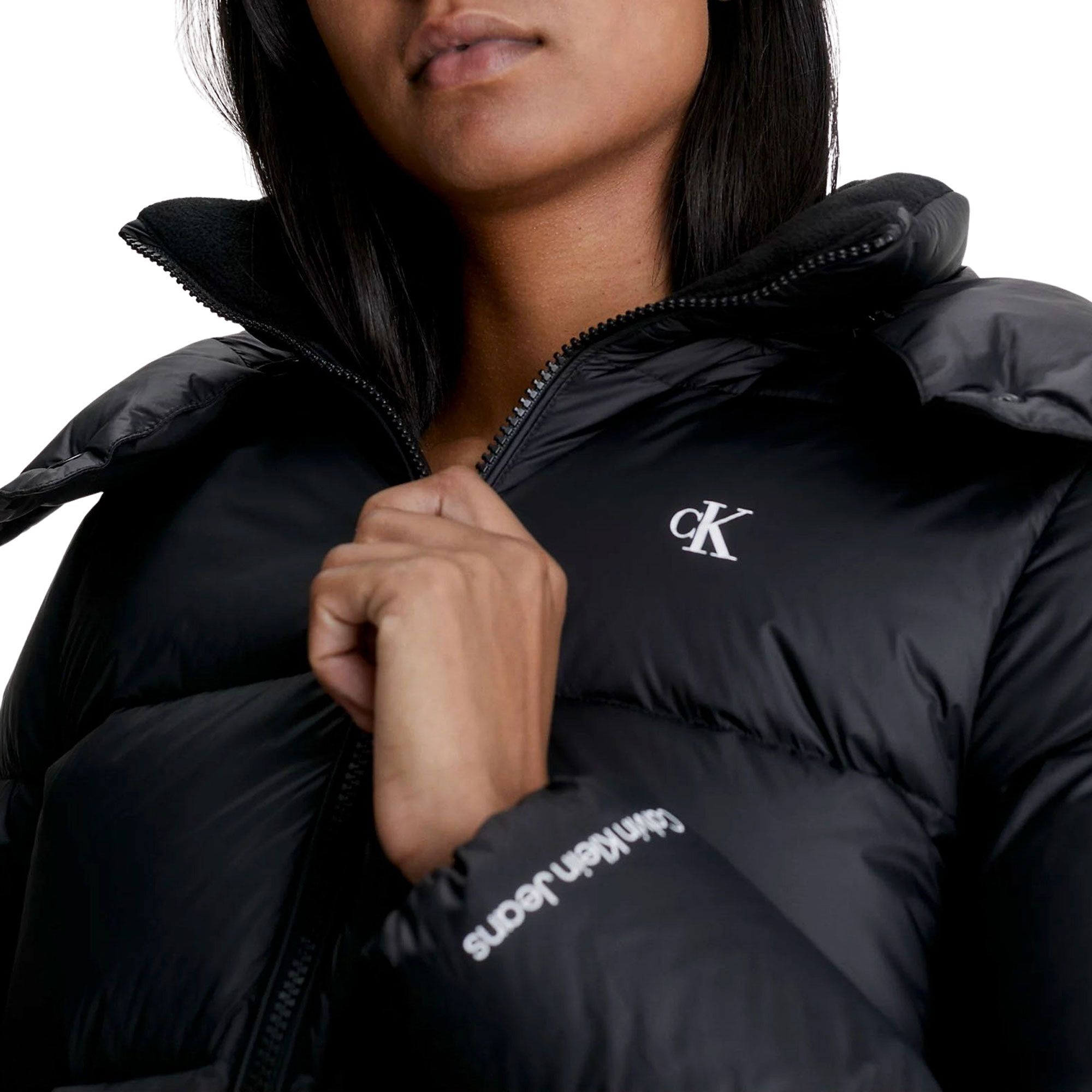 Calvin Klein Archetype Down Short Puffer Winterjas Dames