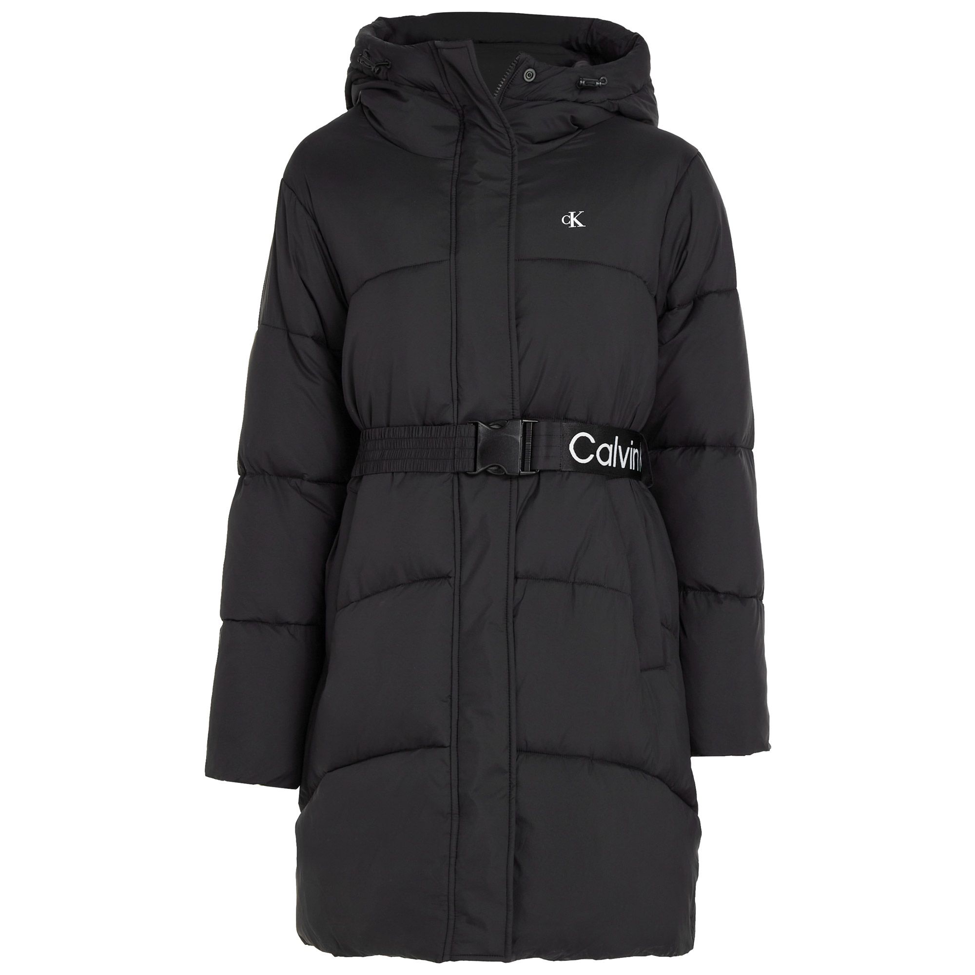 Calvin Klein Logo Belt Winterjas Dames