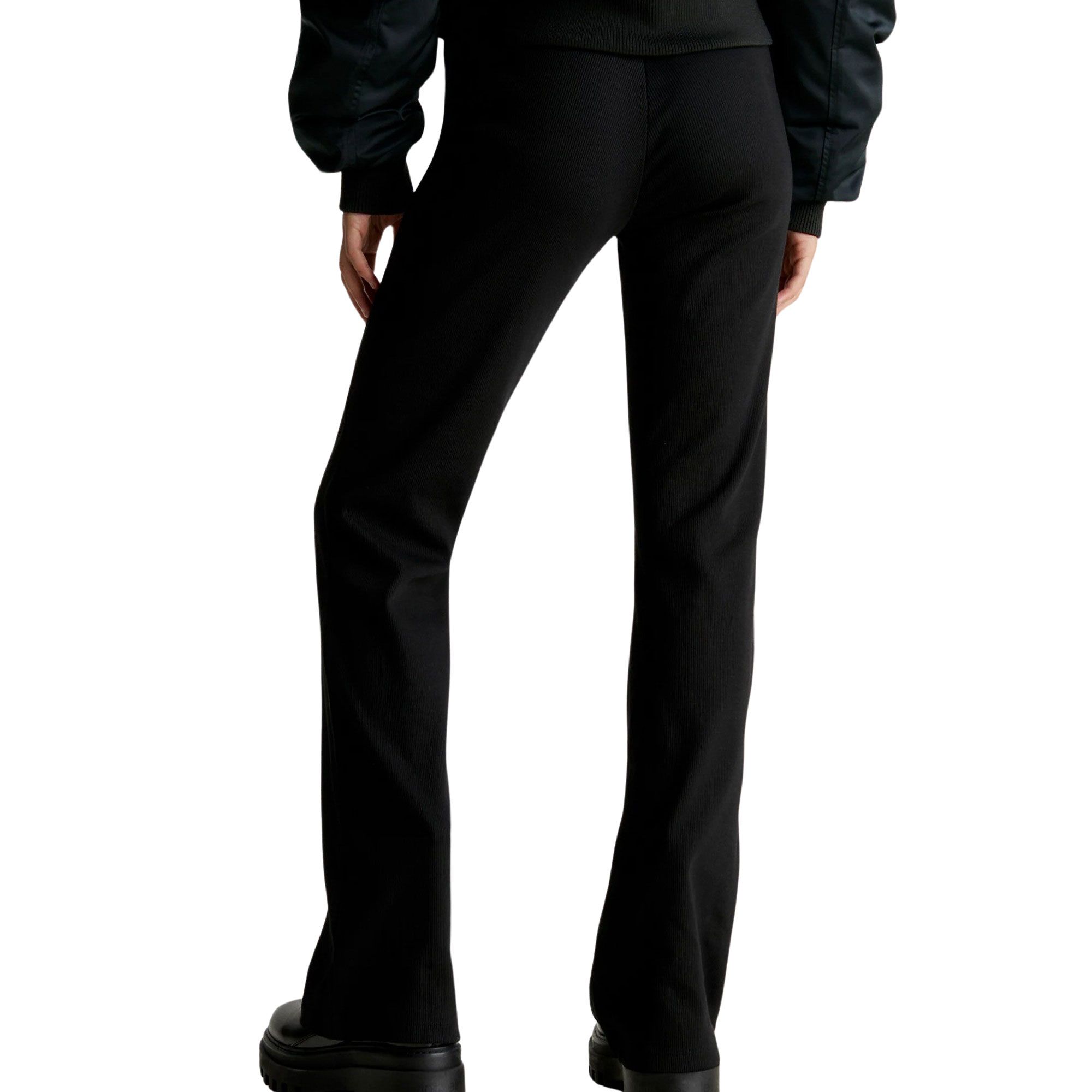 Calvin Klein Woven Label Straight Broek Dames