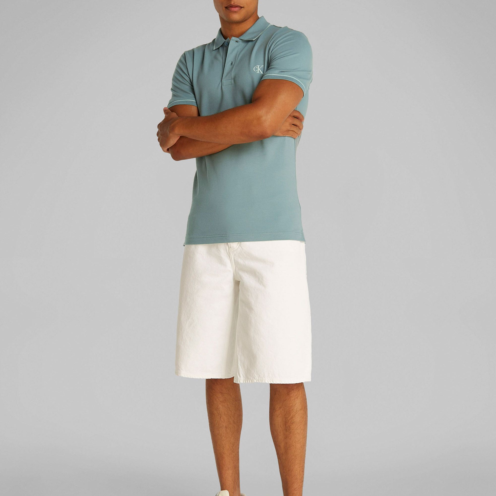 Calvin Klein Tipping Slim Polo Heren