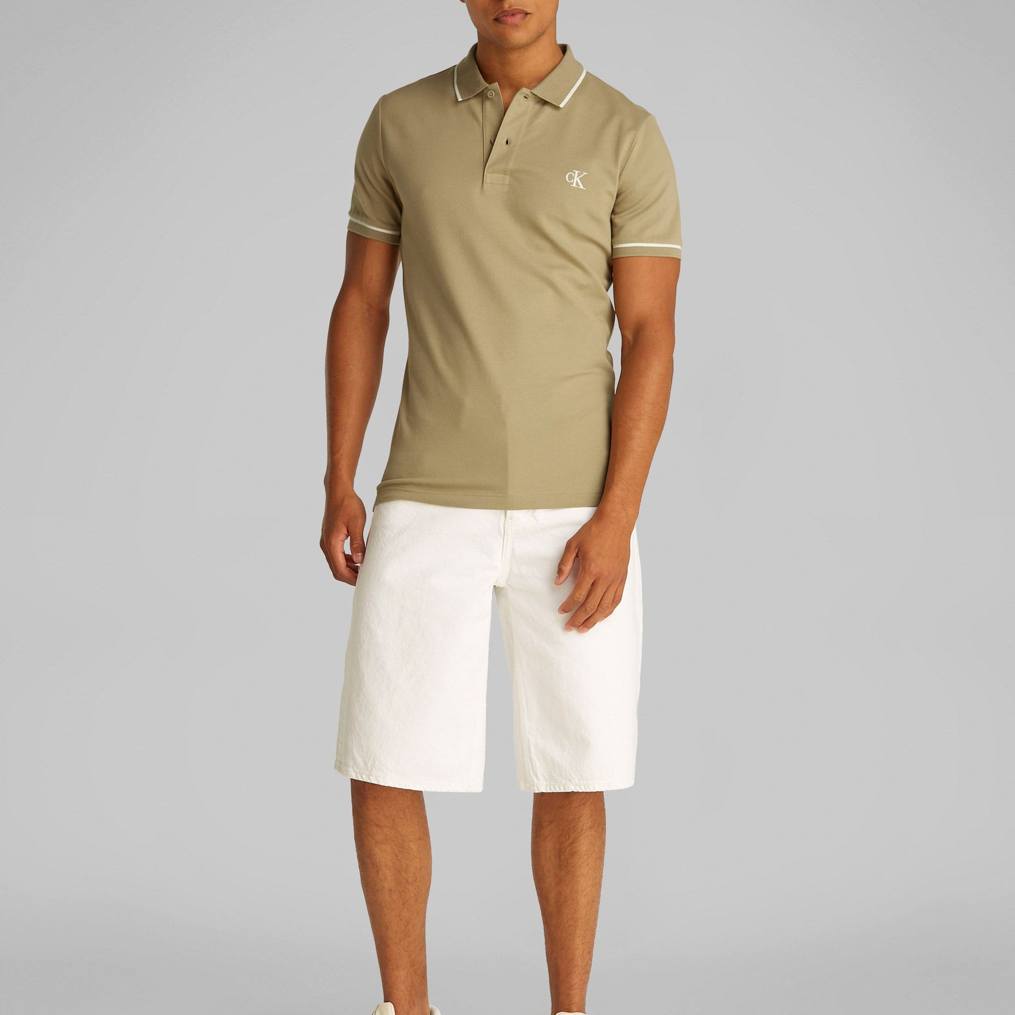 Polo Calvin Klein Tipping Slim