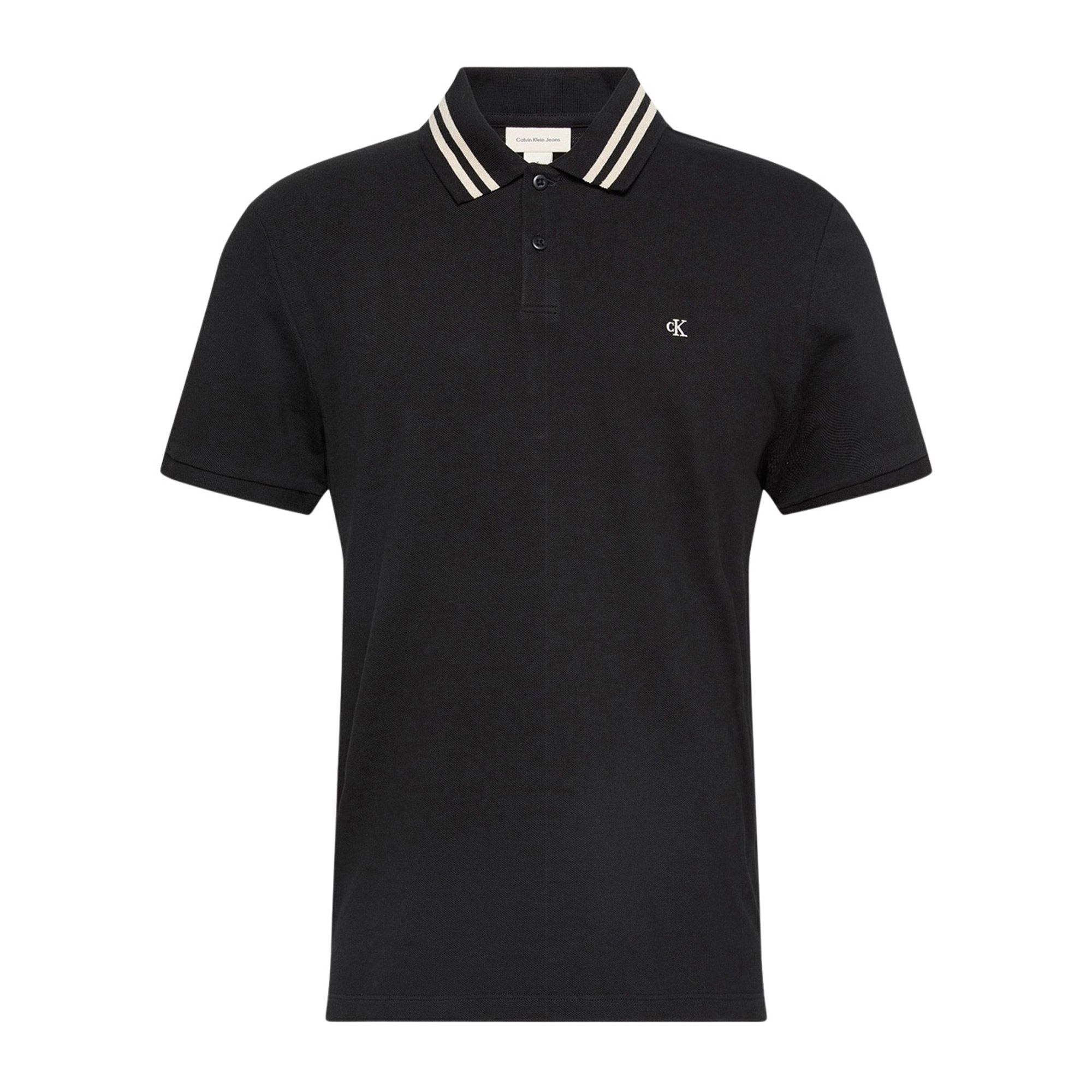 Polo T-shirt Calvin Klein Monogram Pique Hommes