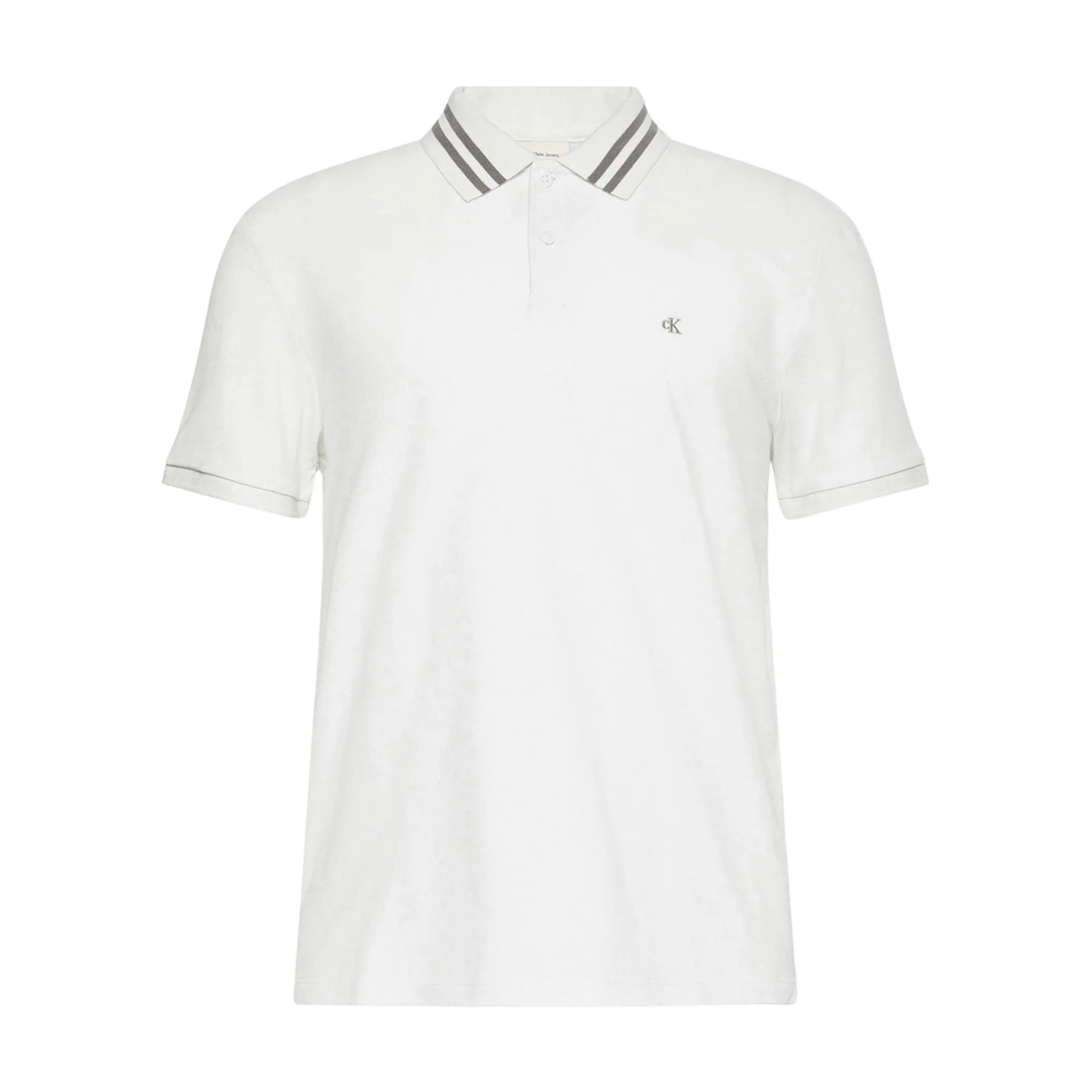 Polo T-shirt Calvin Klein Monogram Pique Hommes