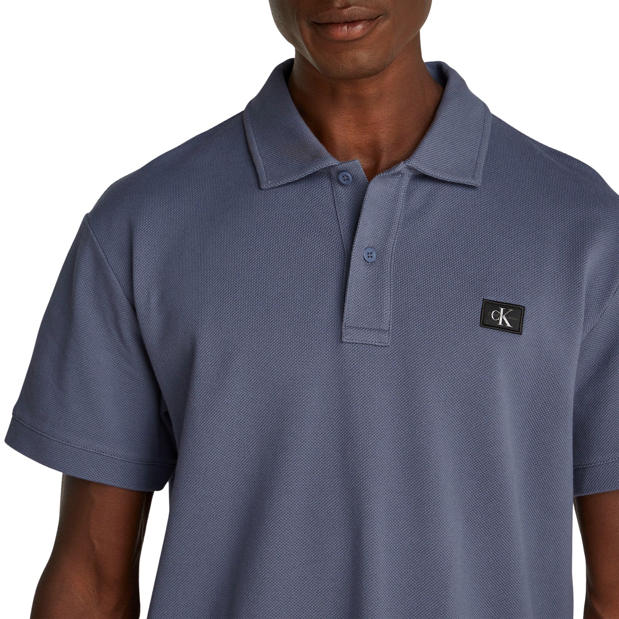 Calvin Klein Woven Label Polo Heren