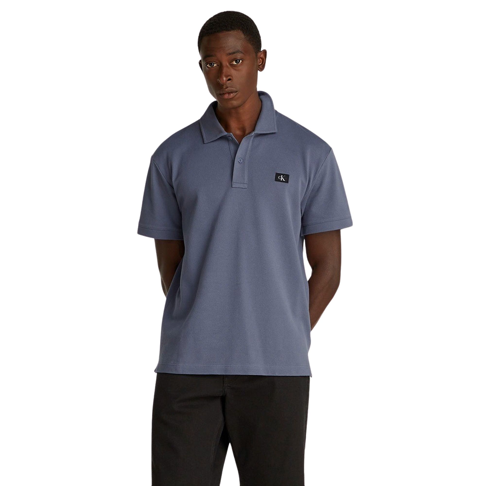 Calvin Klein Woven Label Polo Heren