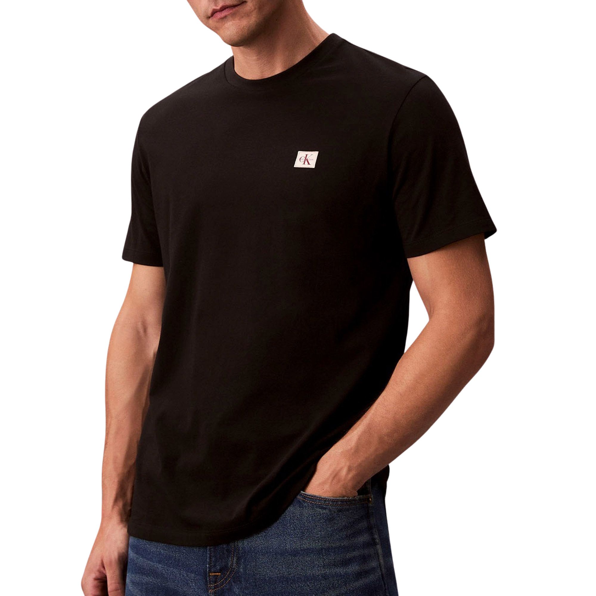 Shirt Calvin Klein Cotton Badge Hommes