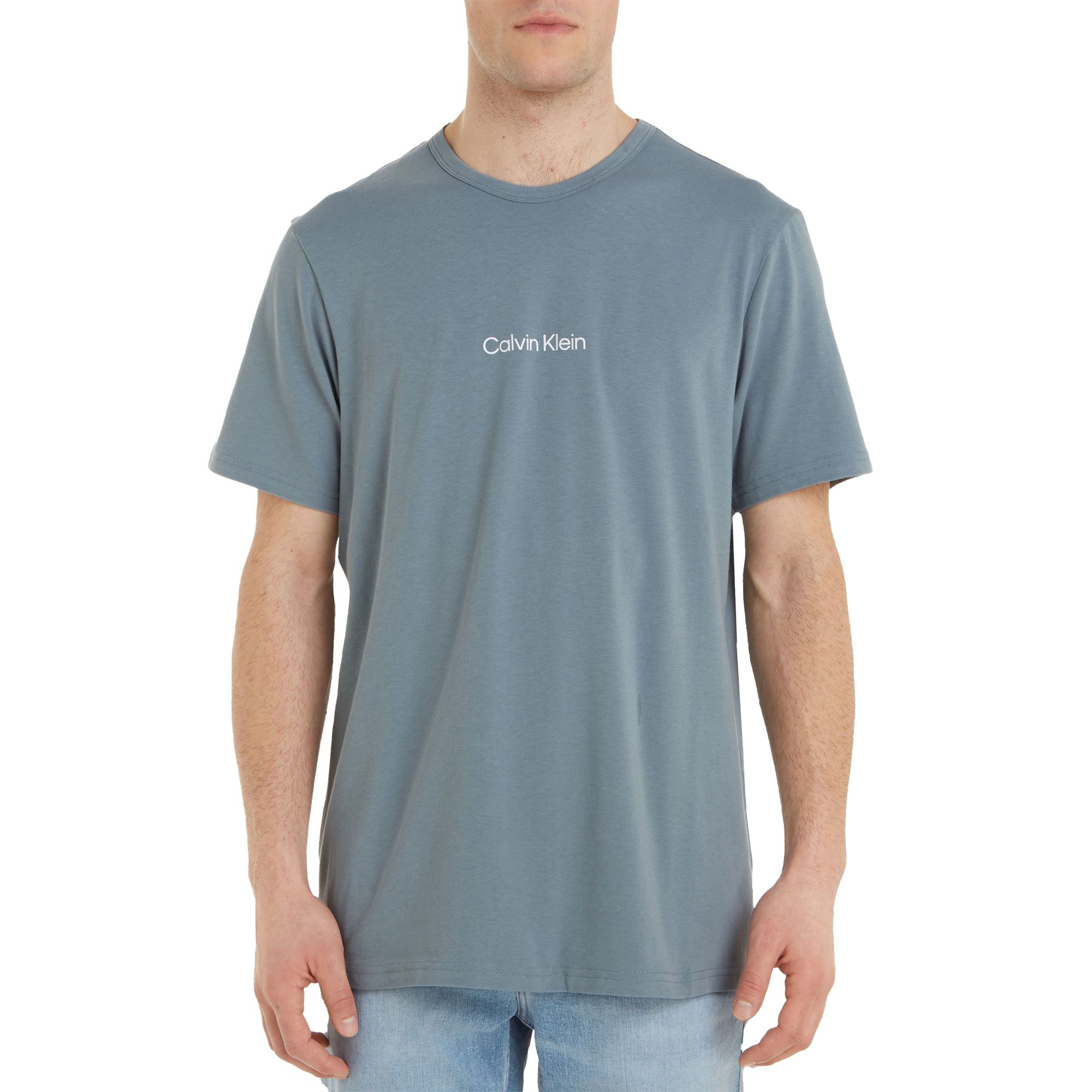 Calvin Klein S/S Crew Neck Shirt Heren
