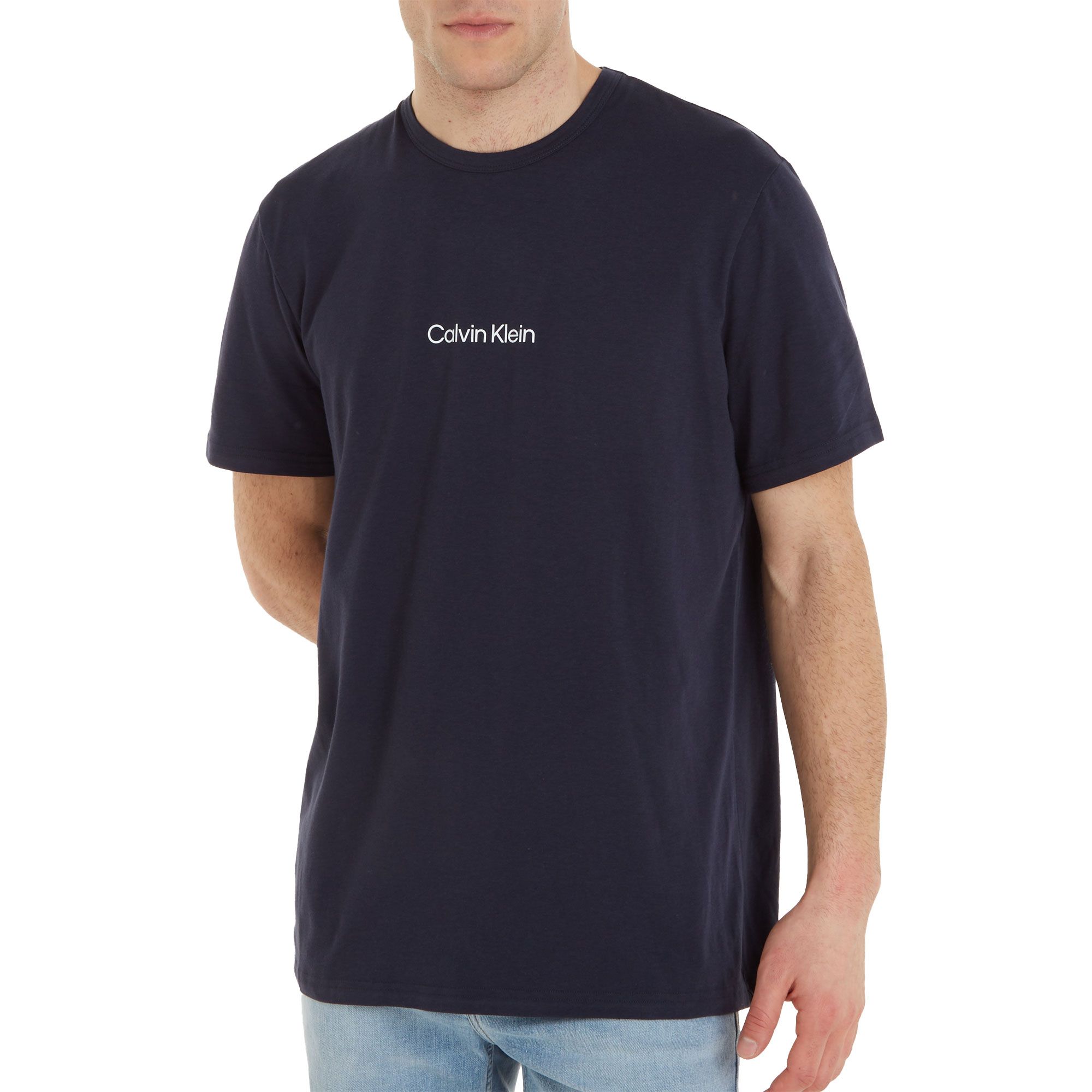Calvin Klein S/S Crew Neck Shirt Heren
