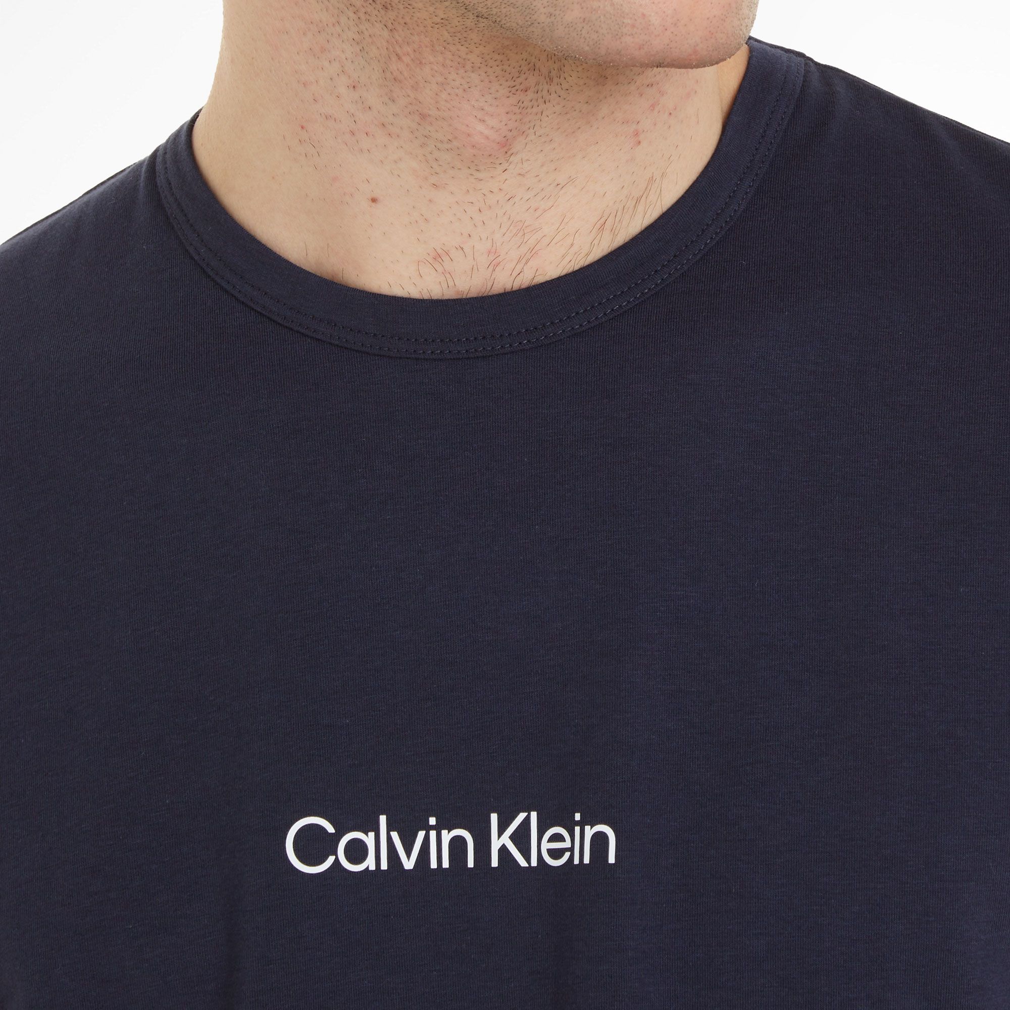 Calvin Klein S/S Crew Neck Shirt Heren
