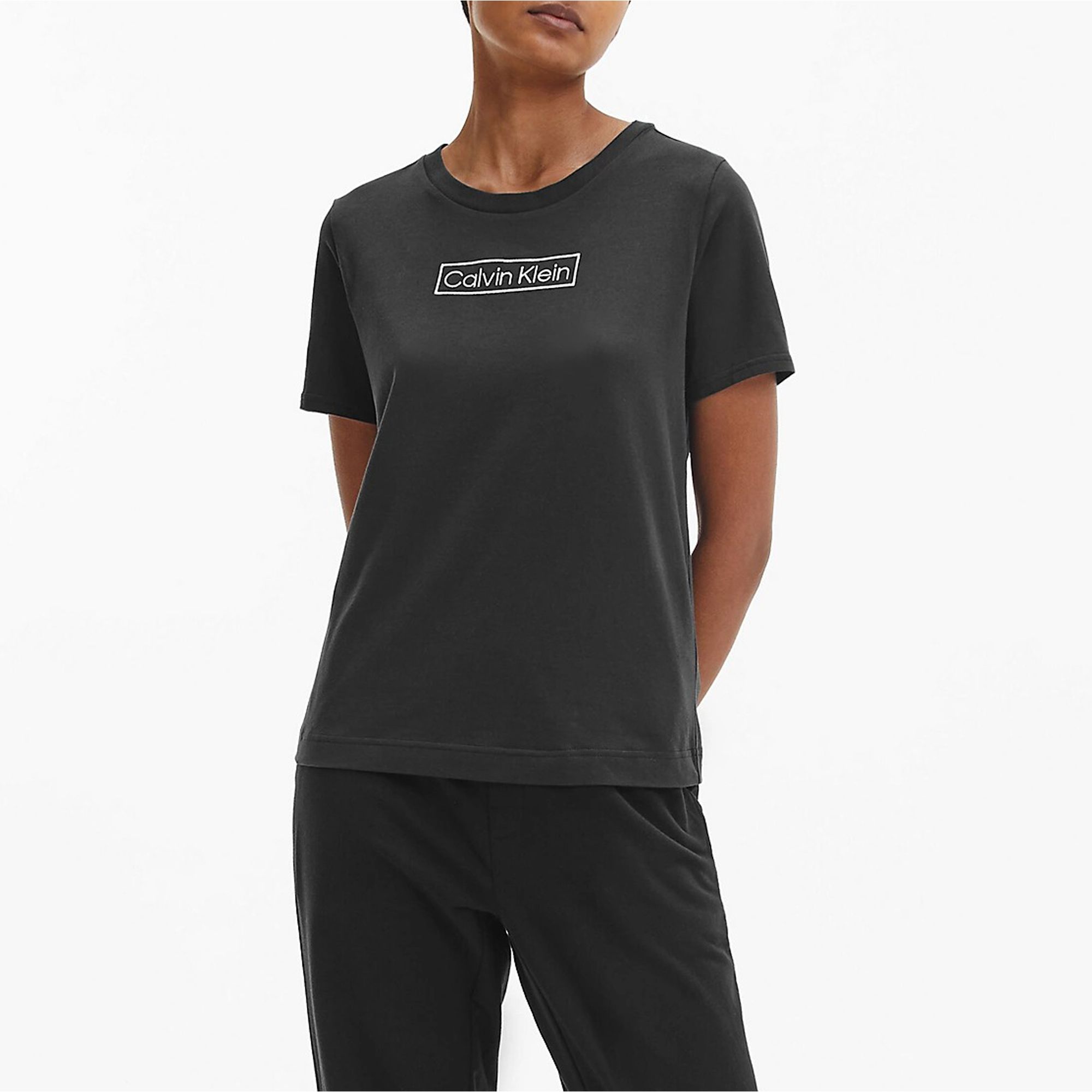 Calvin Klein S/S Crew Neck Shirt Dames