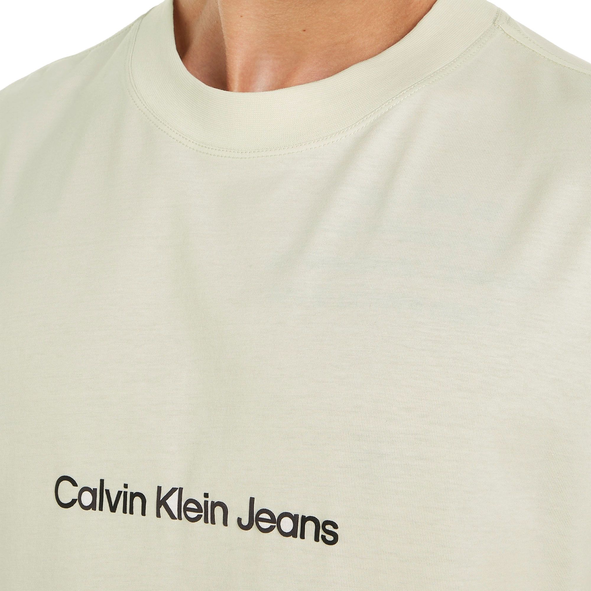 Calvin Klein Square Frequency Logo Shirt Heren