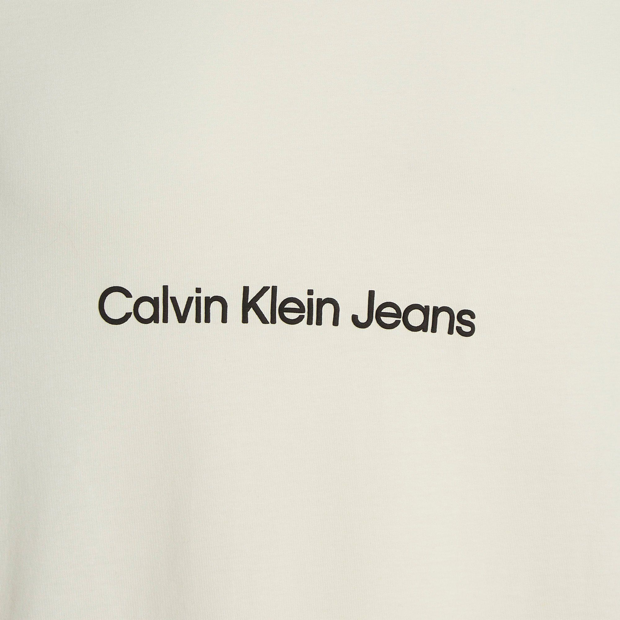 Calvin Klein Square Frequency Logo Shirt Heren