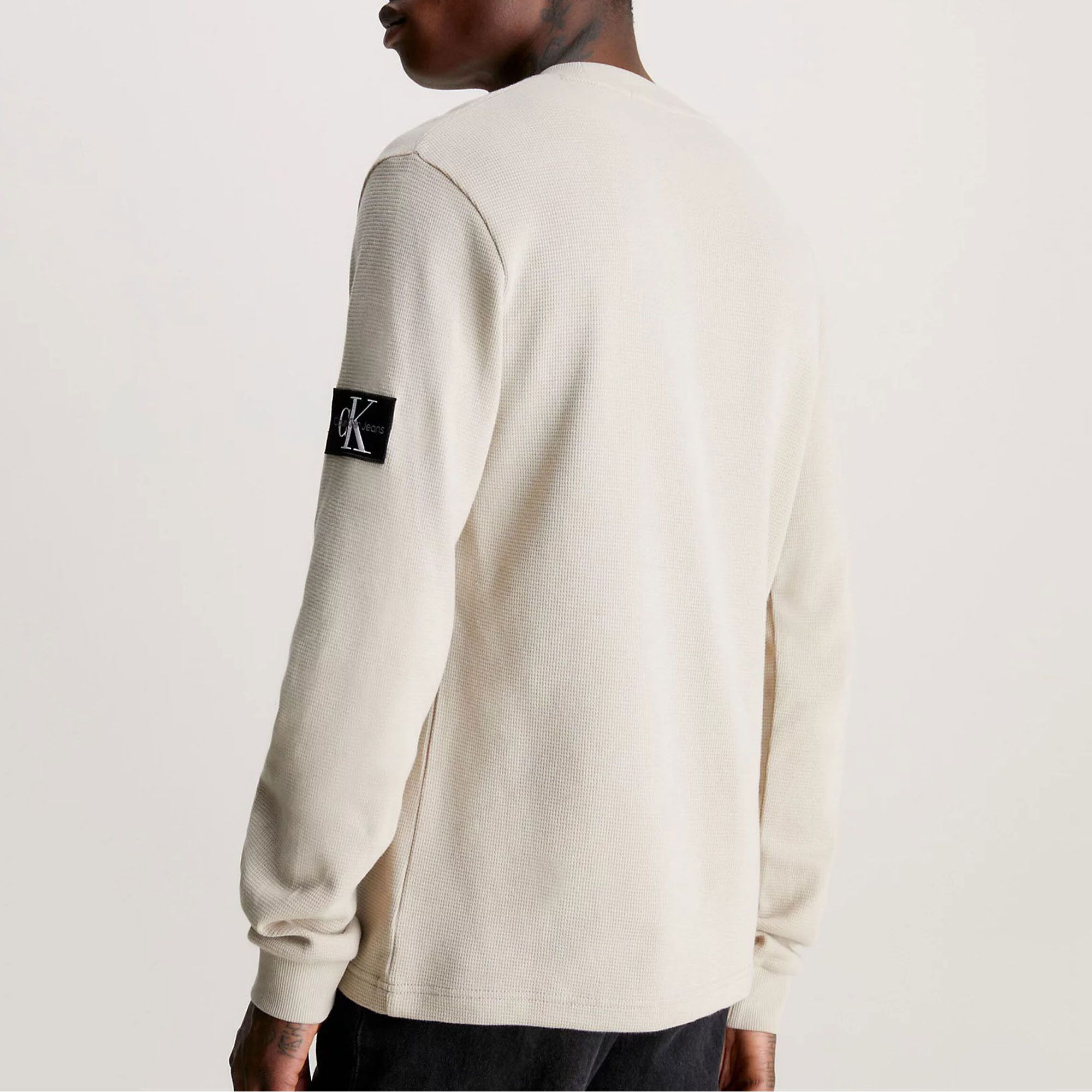 Calvin Klein Waffle Longsleeve Shirt Herren