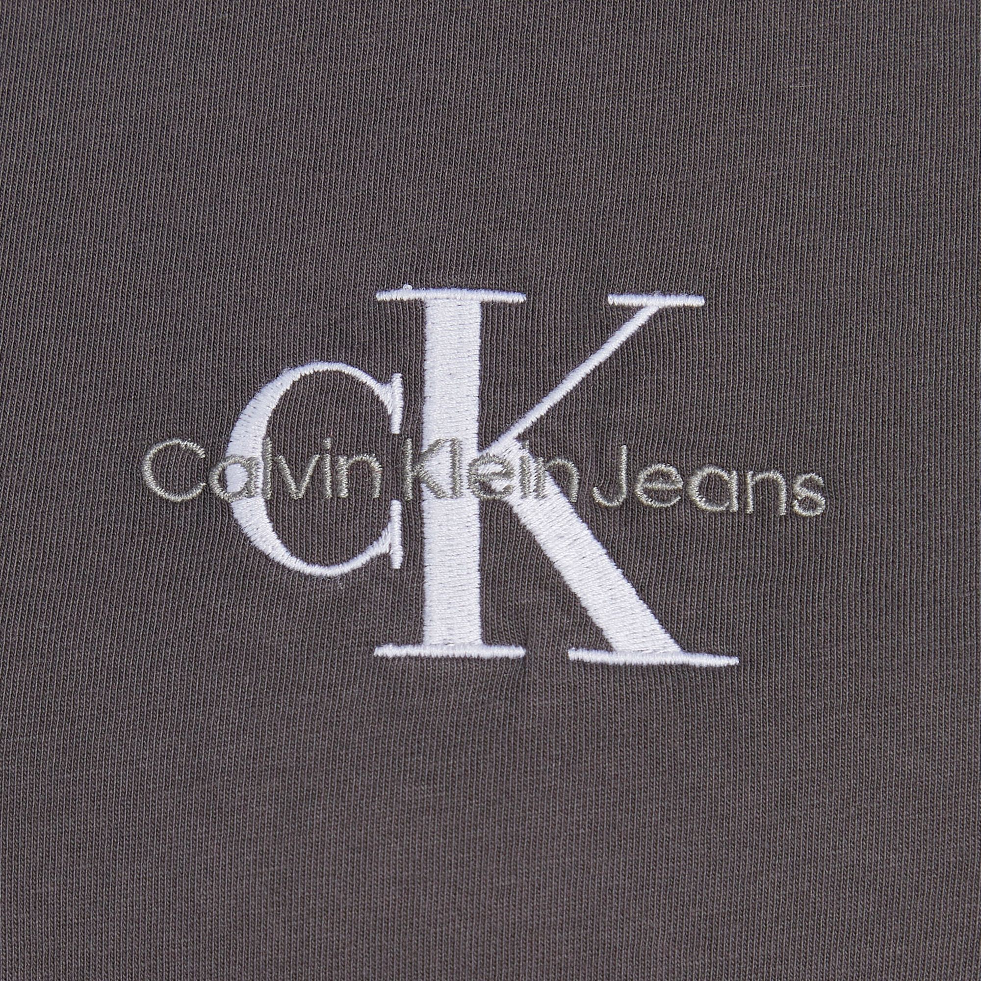 Calvin Klein Washed Monologo Slim Fit Shirt Dames