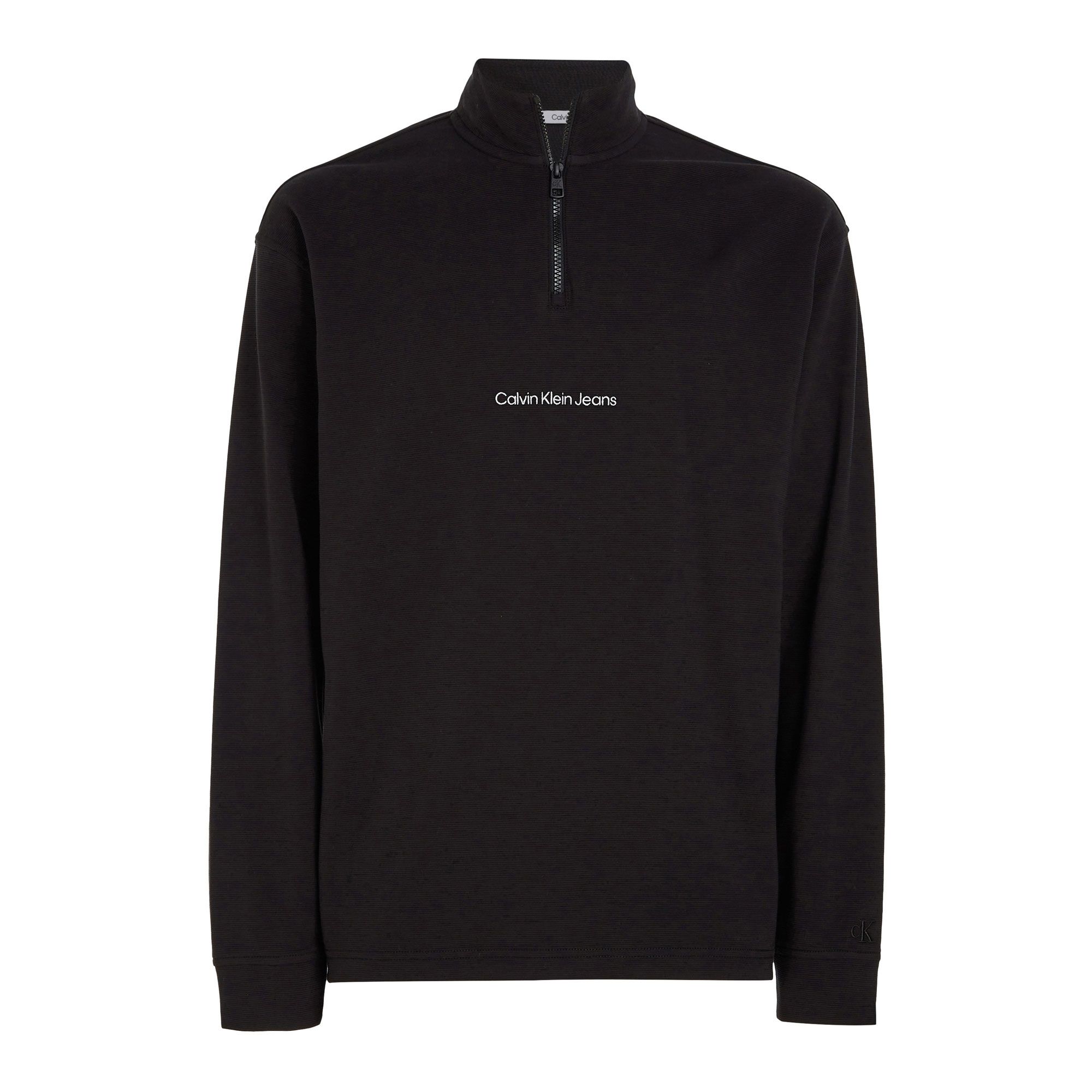 Calvin Klein Institutional Half Zip Ottoman LS Shirt Heren