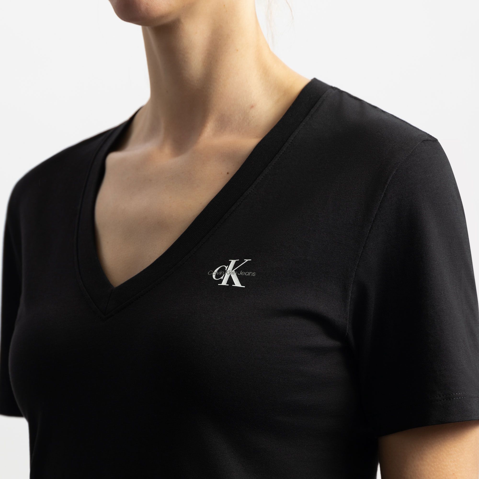 Calvin Klein Micro Monologo Slim Shirt Dames