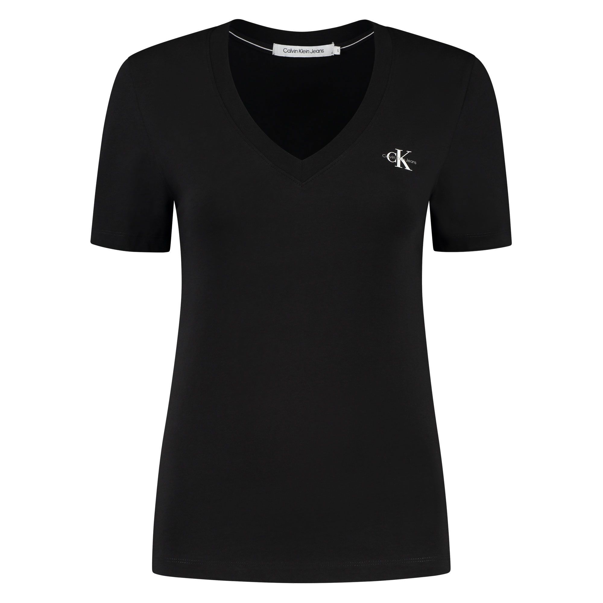 Calvin Klein Micro Monologo Slim Shirt Dames