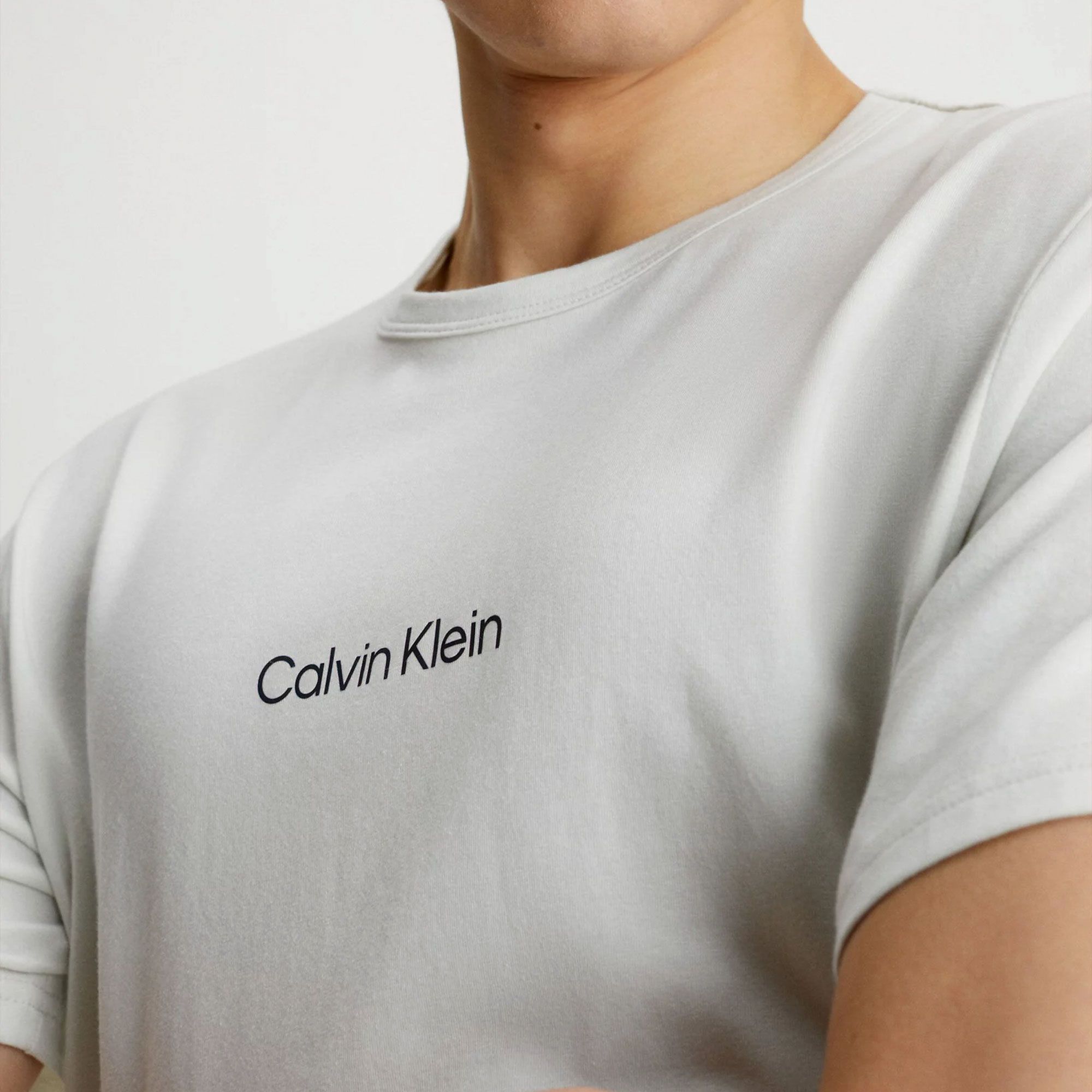 Calvin Klein S/S Crew Neck Shirt Heren